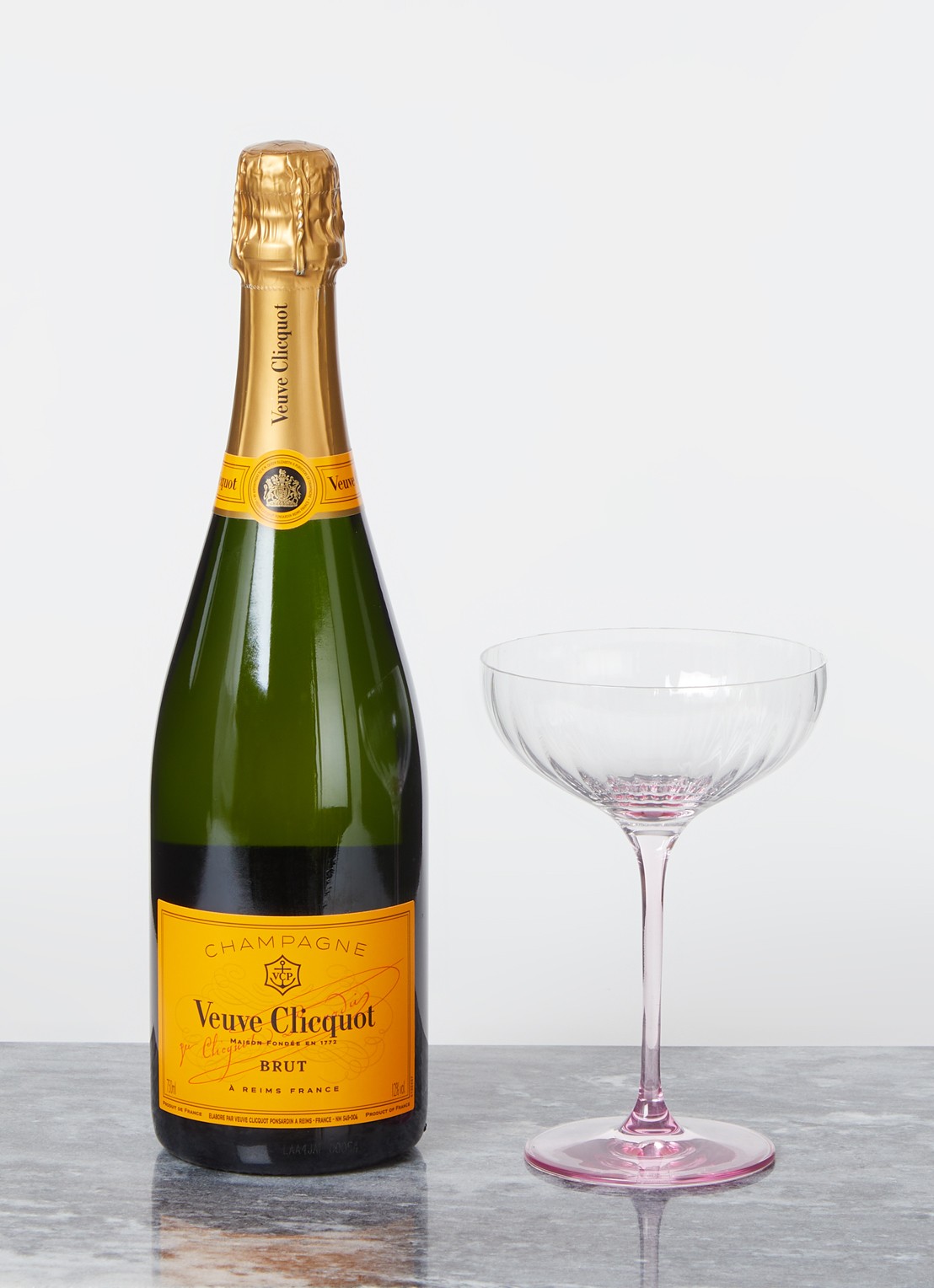 Leonardo Poesia champagneglas 26 cl - voorkant 3 lichtroze