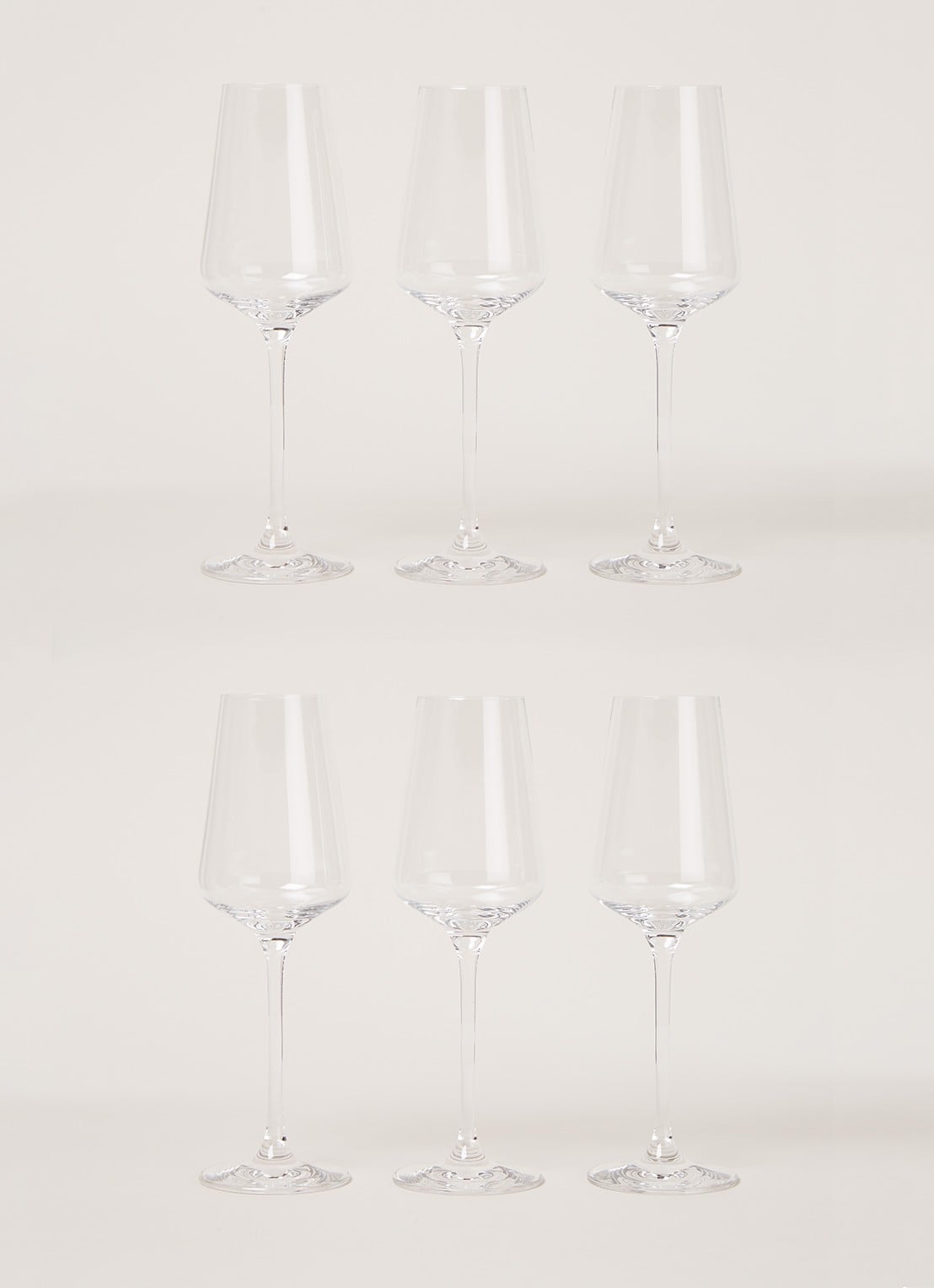 Leonardo Puccini aperitiefglas 22 cl set van 6 - voorkant 2 transparant