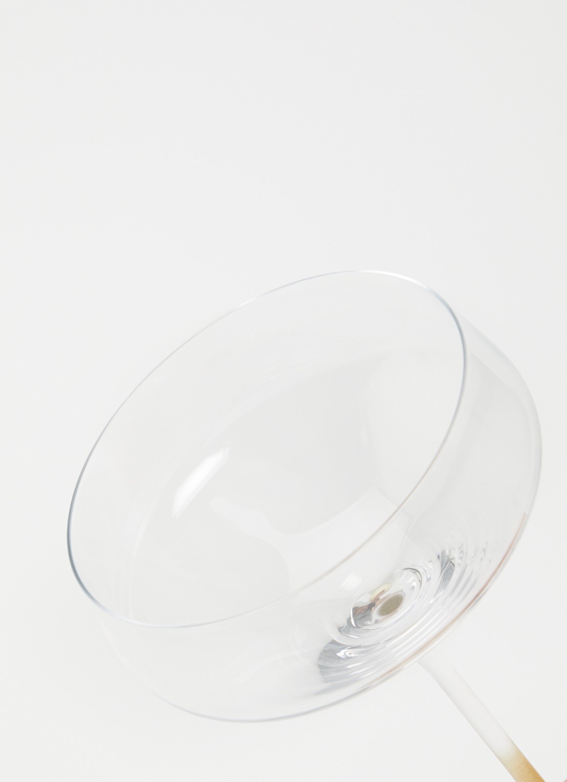 Leonardo Puccini champagnecoupes 35 cl set van 2 - detail goud