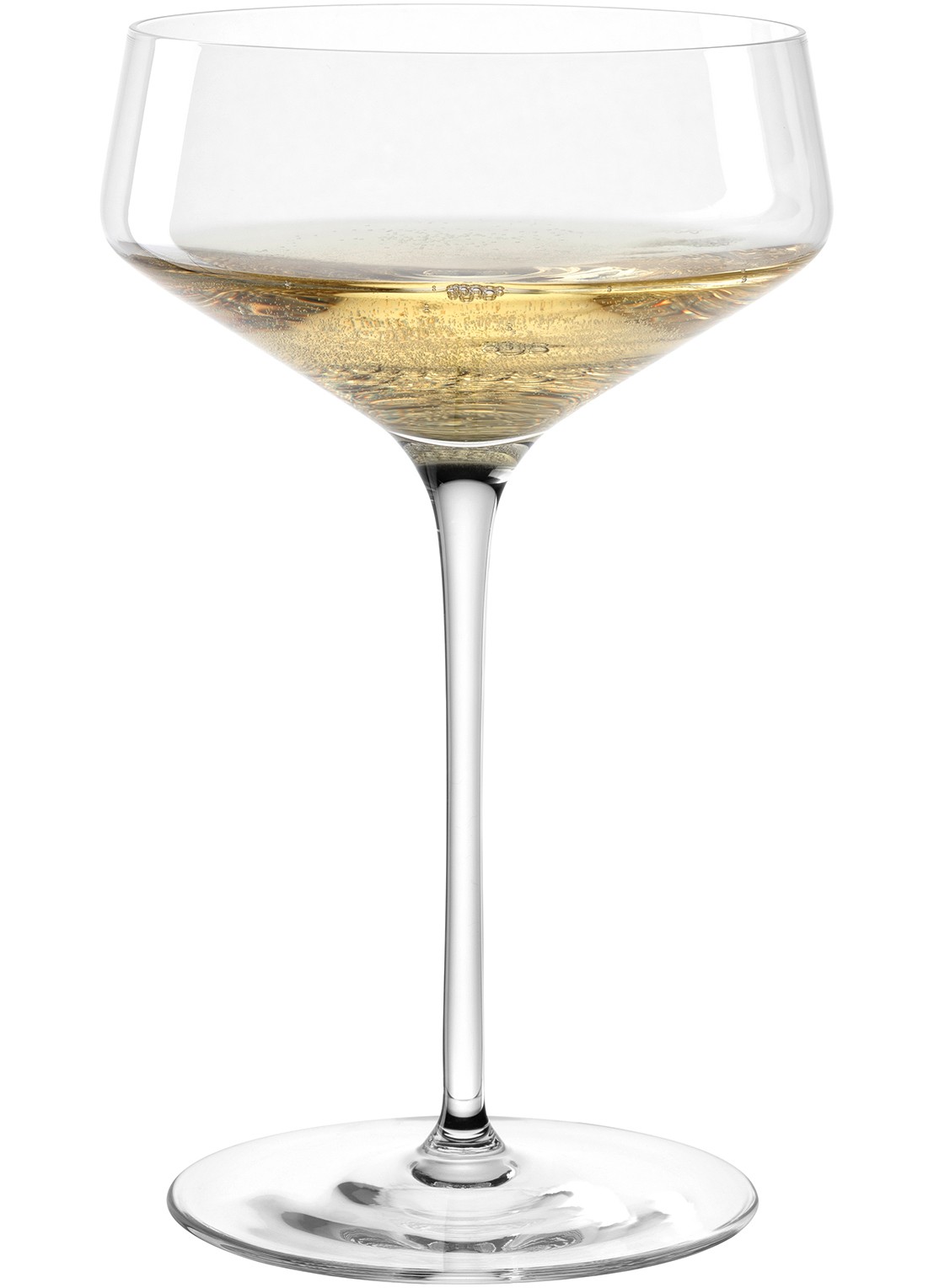 Leonardo Puccini champagneglas 35 cl set van 6  - voorkant 7 transparant