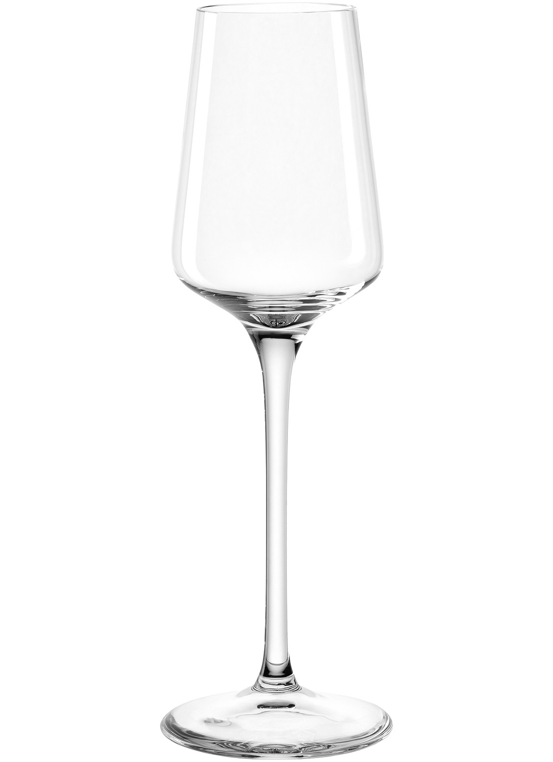 Leonardo Puccini grappaglas 12 cl set van 6 - voorkant transparant
