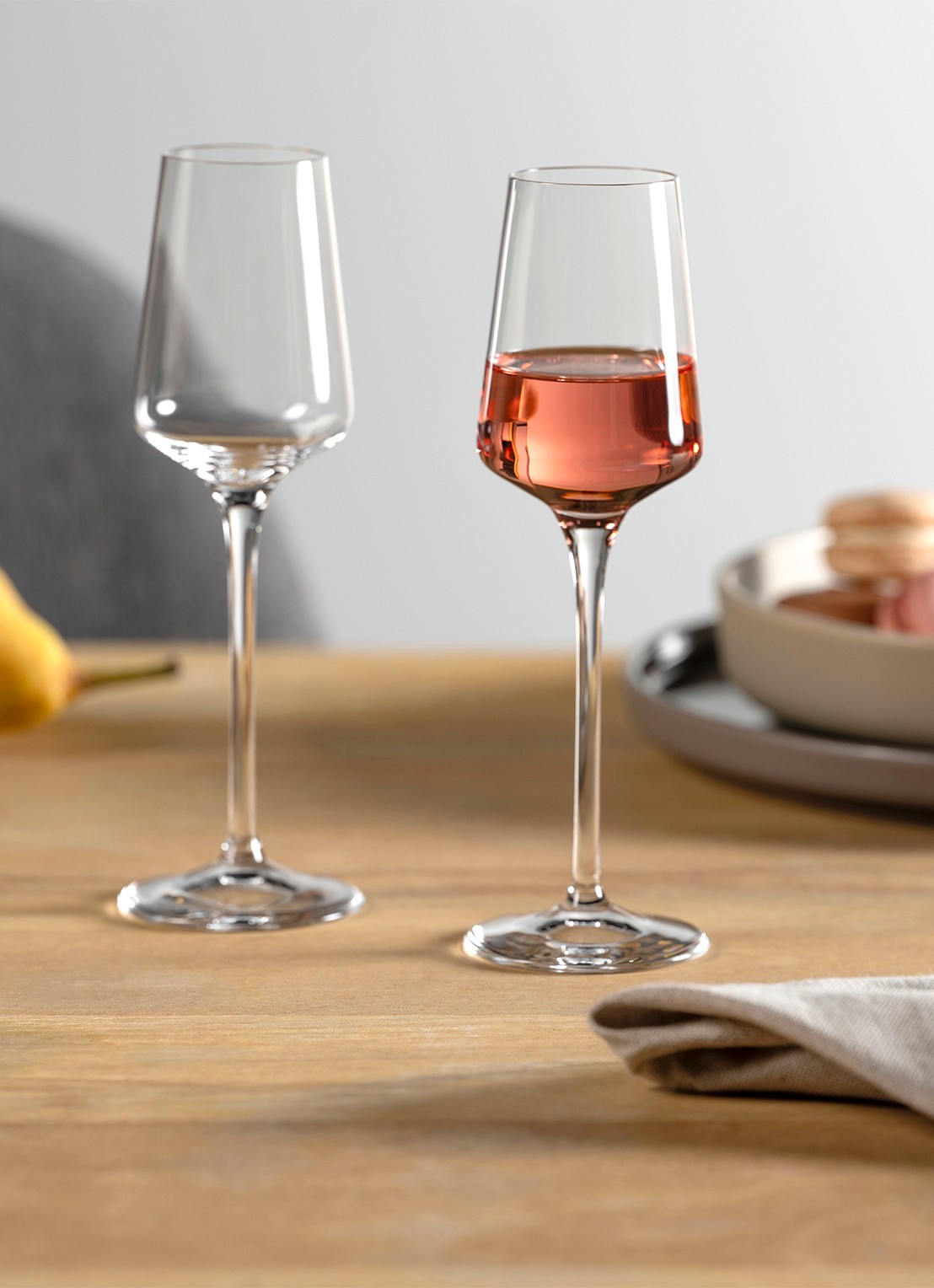 Leonardo Puccini grappaglas 12 cl - achterkant transparant