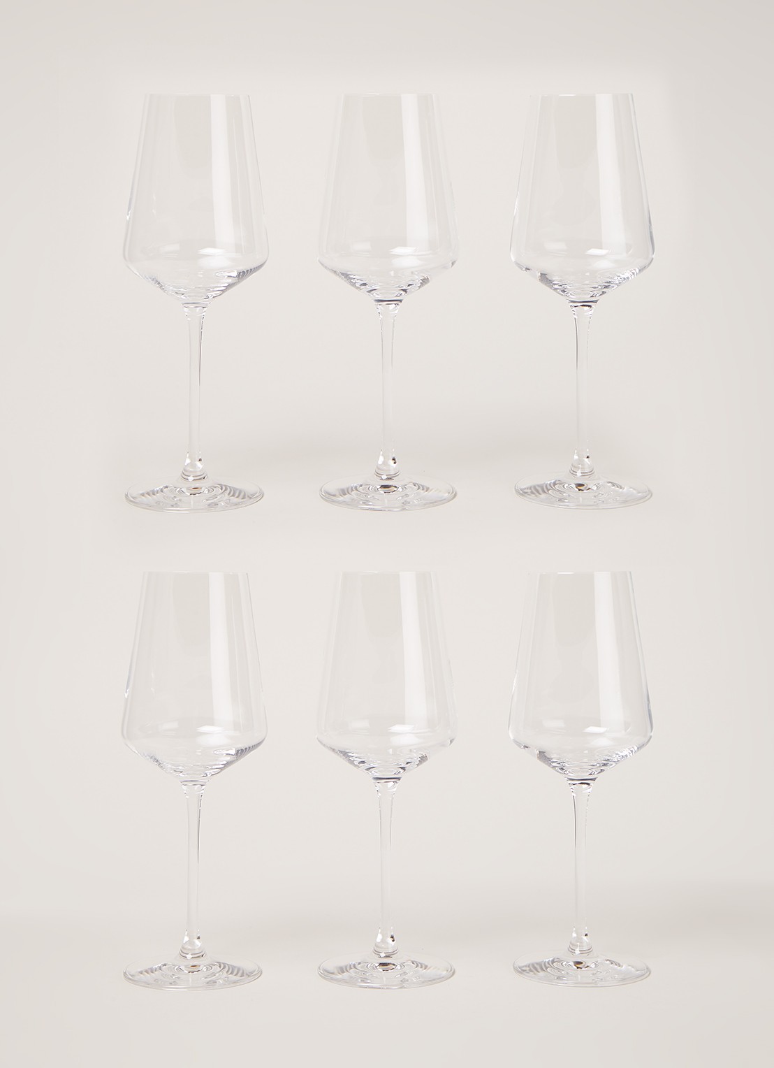 Leonardo Puccini witte wijnglas 40 cl set van 6 - voorkant 2 transparant