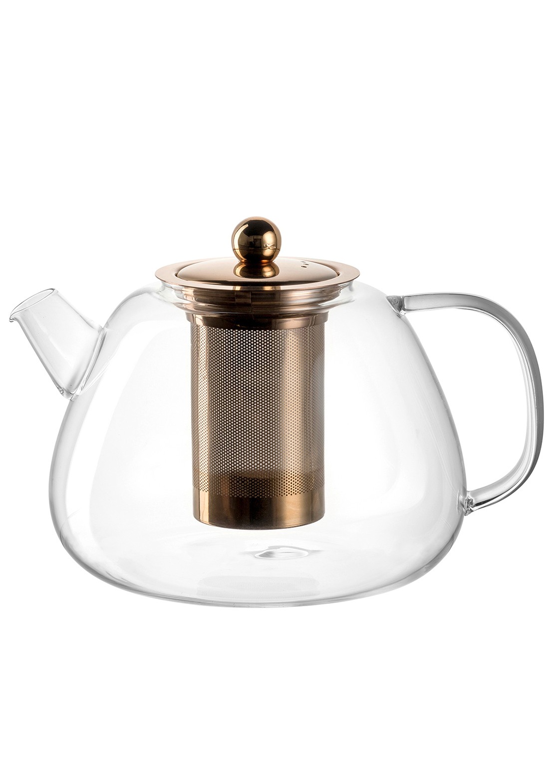 Leonardo Tè Per Te theepot 1,5 liter - voorkant transparant