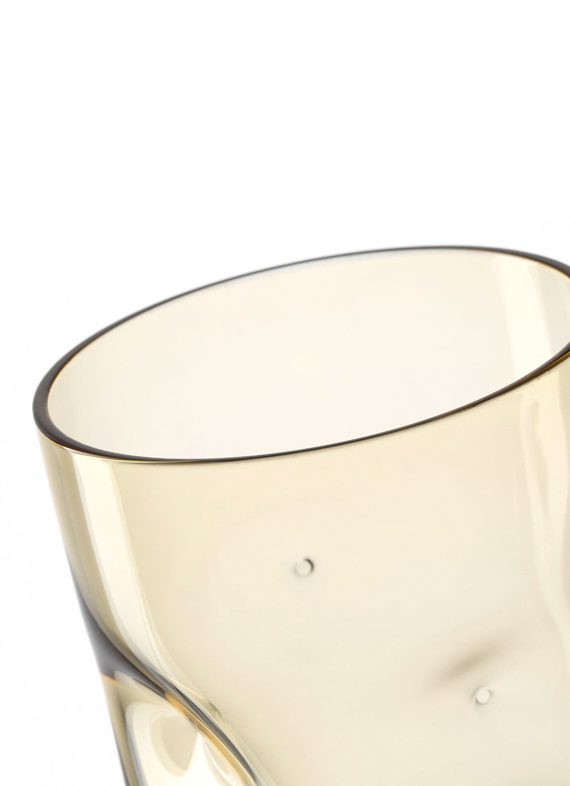 Leonardo Vesuvio drinkglas 30 cl - detail 2 oranjebruin