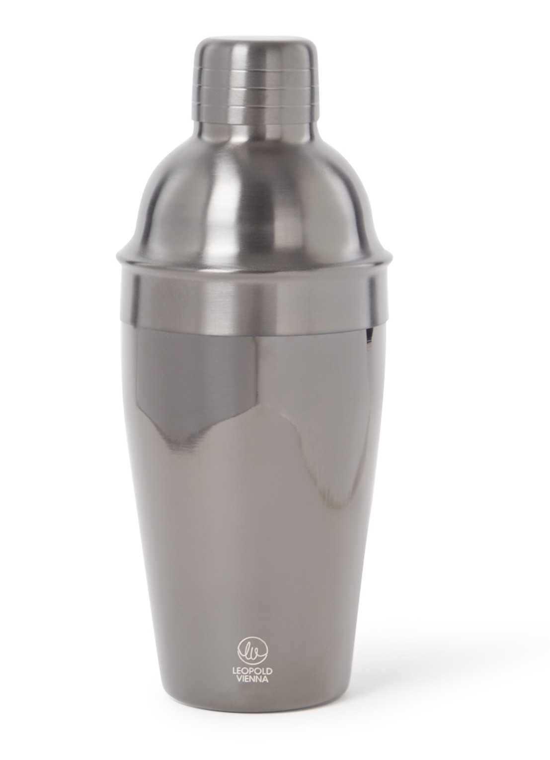Leopold Vienna Acolon cocktailshakerset 50 cl set 3-delig - voorkant zwart