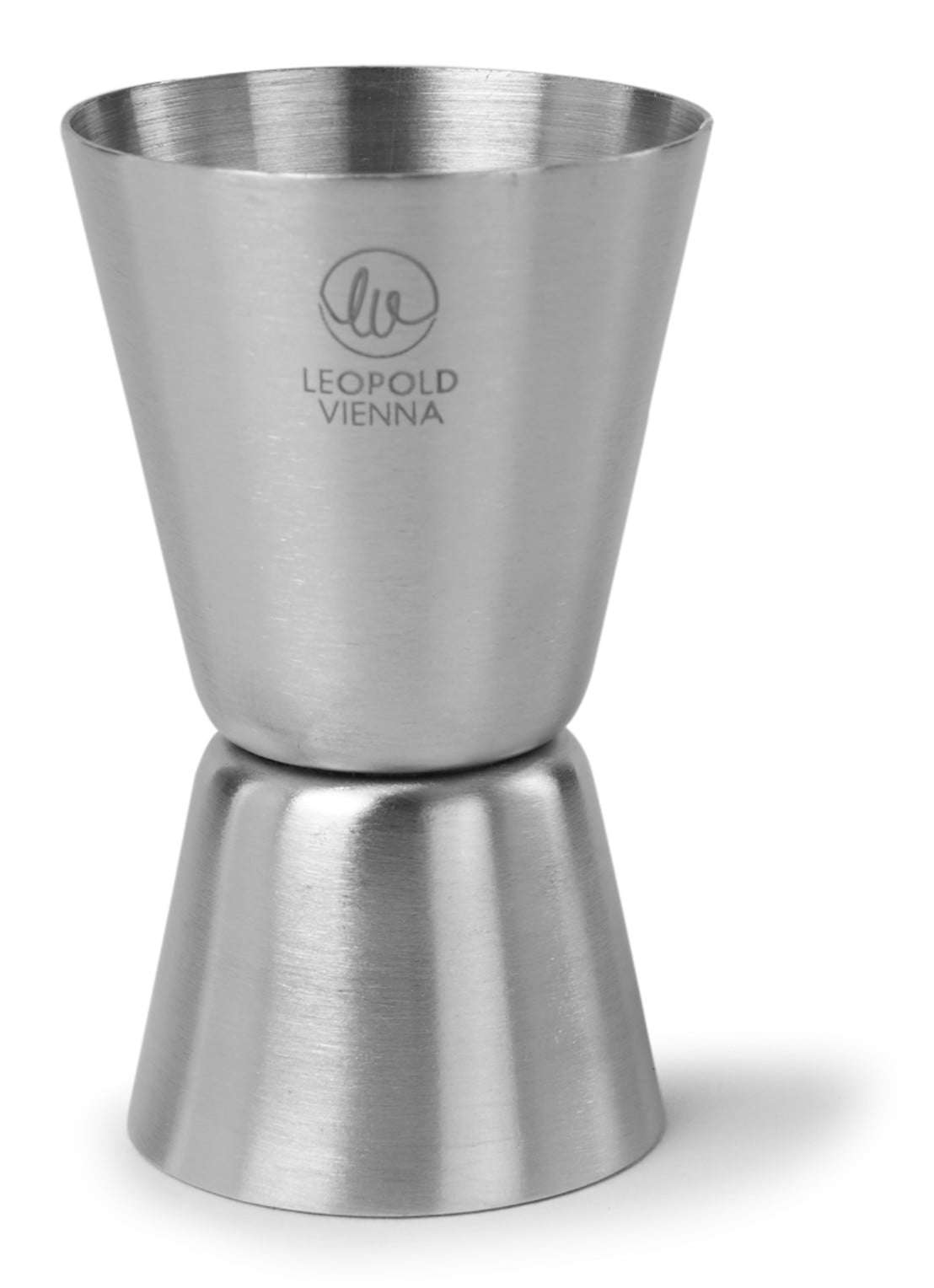 Leopold Vienna Barmaat 20/40 ml - voorkant 2 roestvrijstaal