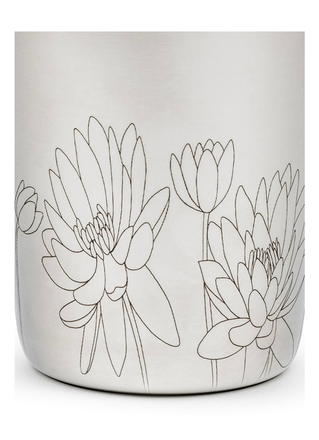 Leopold Vienna Flowers cocktailshaker 50 cl - detail 2 zilver