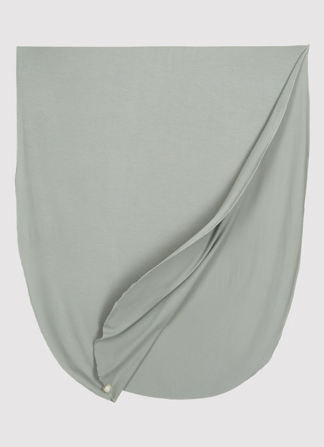LES Atelier Bamboo Jersey hoofddoek 180 x 82 cm - detail grijs