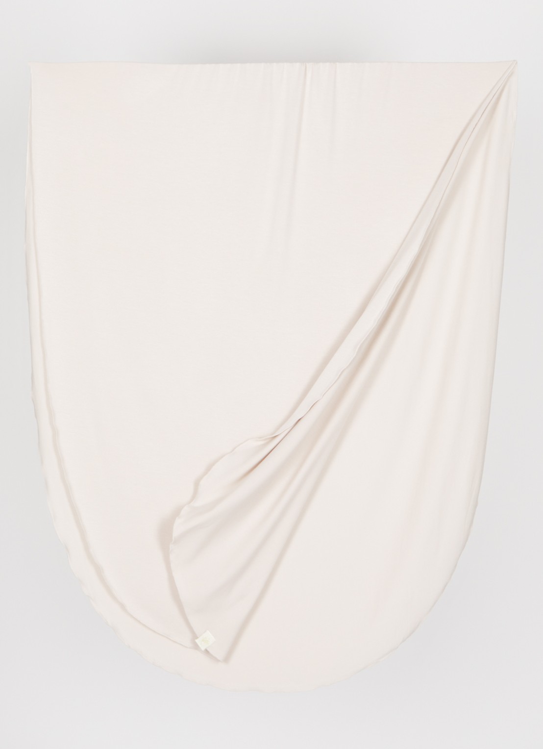 LES Atelier Bamboo Jersey hoofddoek 180 x 82 cm - detail 3 lichtpaars