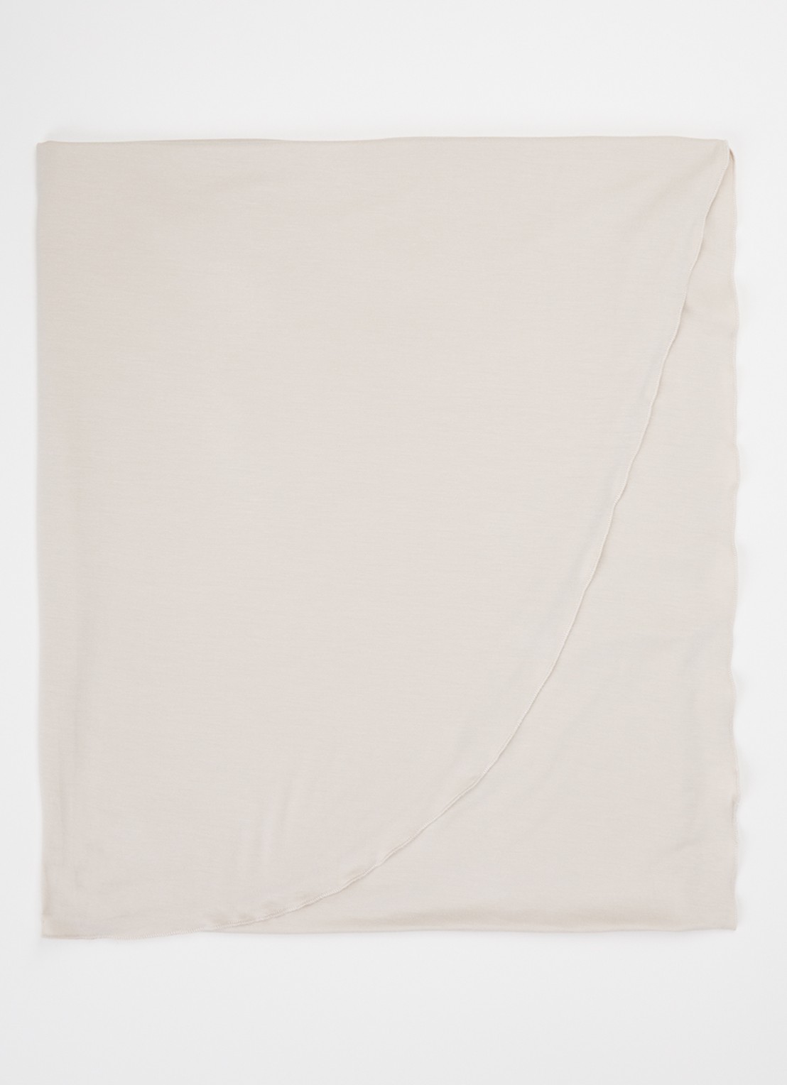 LES Atelier Bamboo Jersey hoofddoek 180 x 82 cm - voorkant lichtpaars