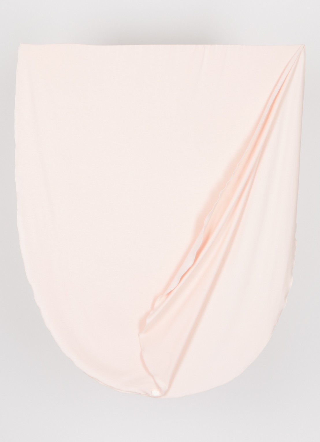 LES Atelier Bamboo Jersey hoofddoek 180 x 82 cm - detail 3 lichtroze
