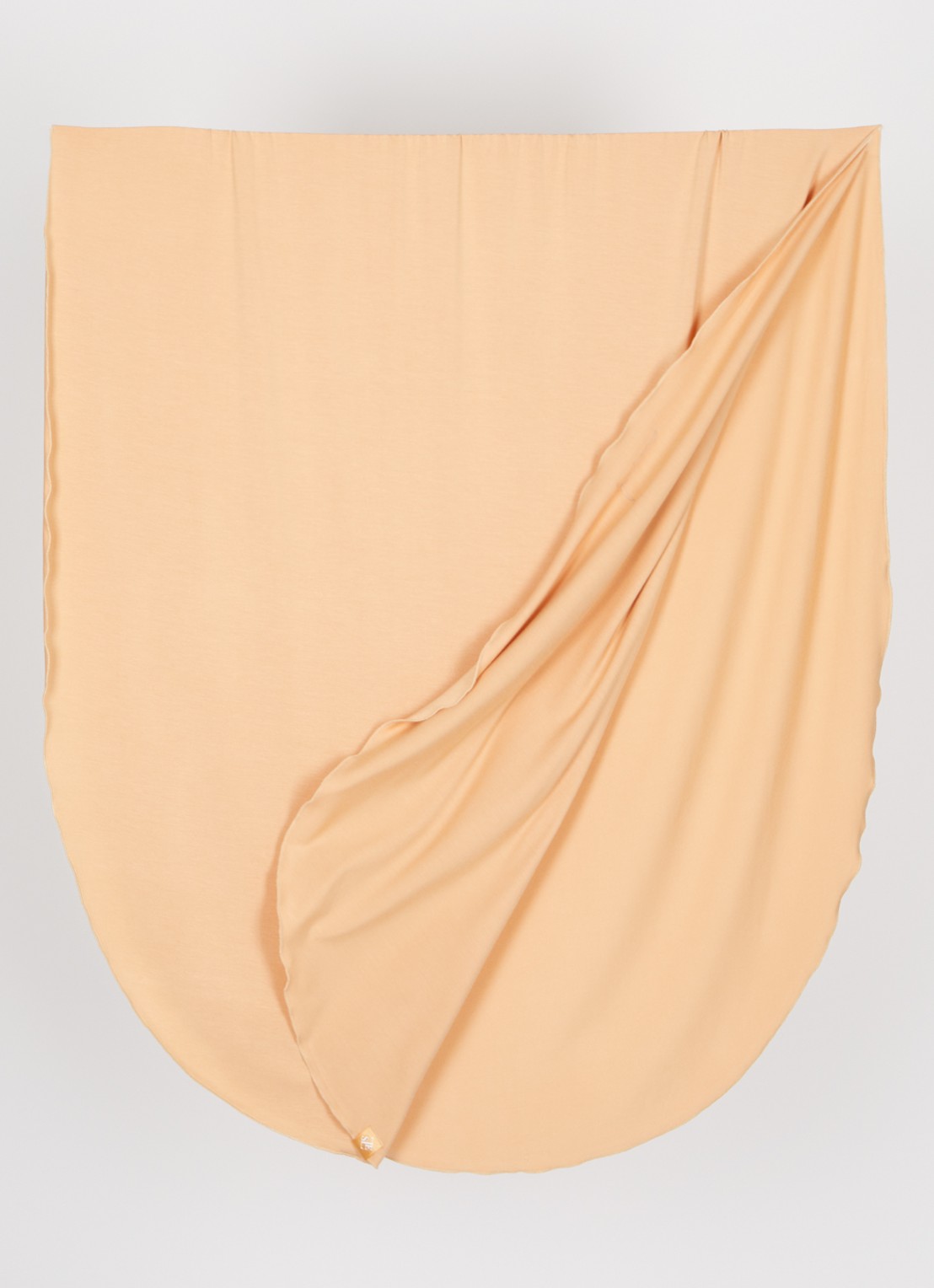 LES Atelier Bamboo Jersey hoofddoek 180 x 82 cm - detail 3 camel