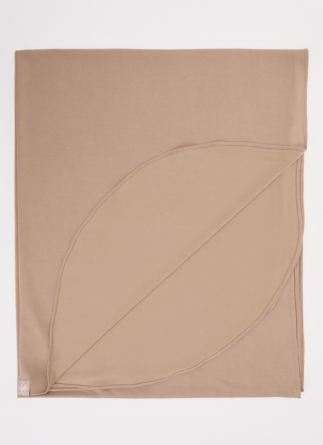 LES Atelier Hoofddoek 90 x 200 cm - voorkant 3 khaki
