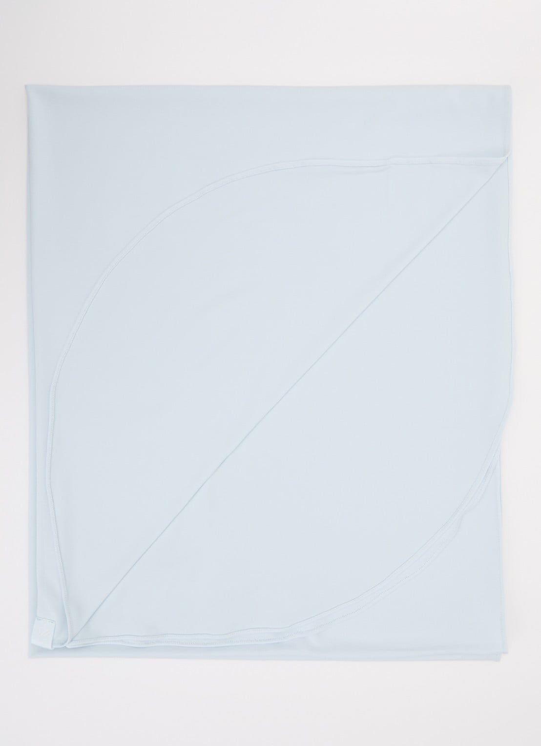 LES Atelier Hoofddoek 90 x 200 cm - voorkant lichtblauw
