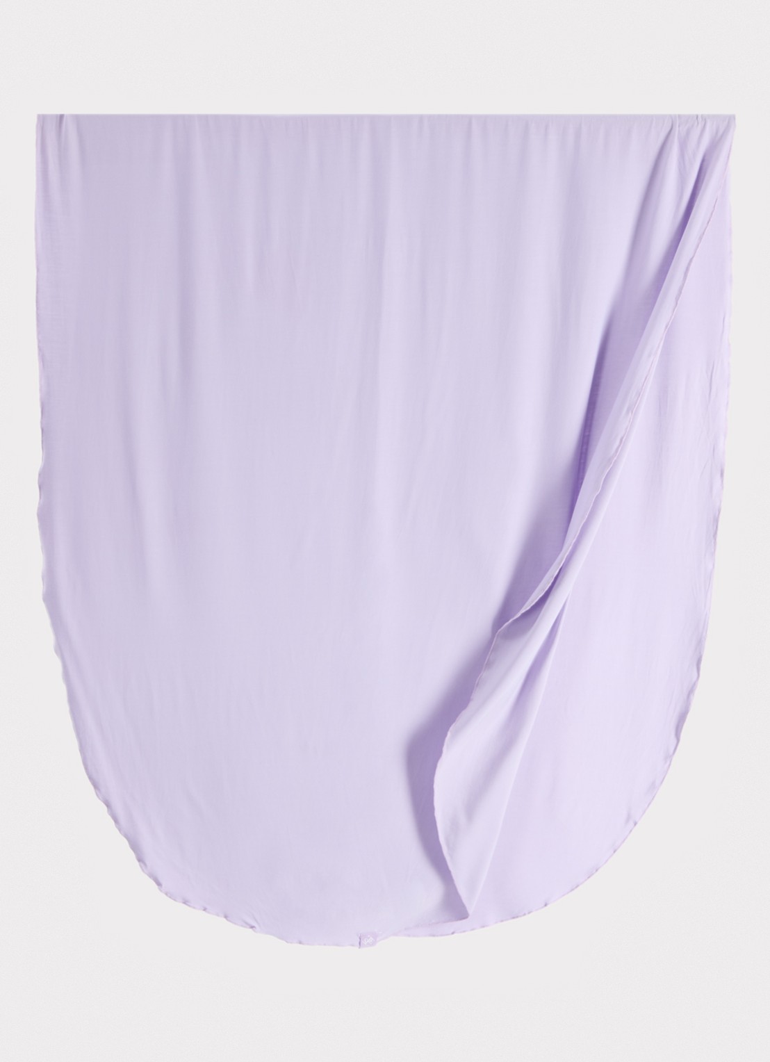 LES Atelier Hoofddoek van jersey 180 x 80 cm - detail 3 lila
