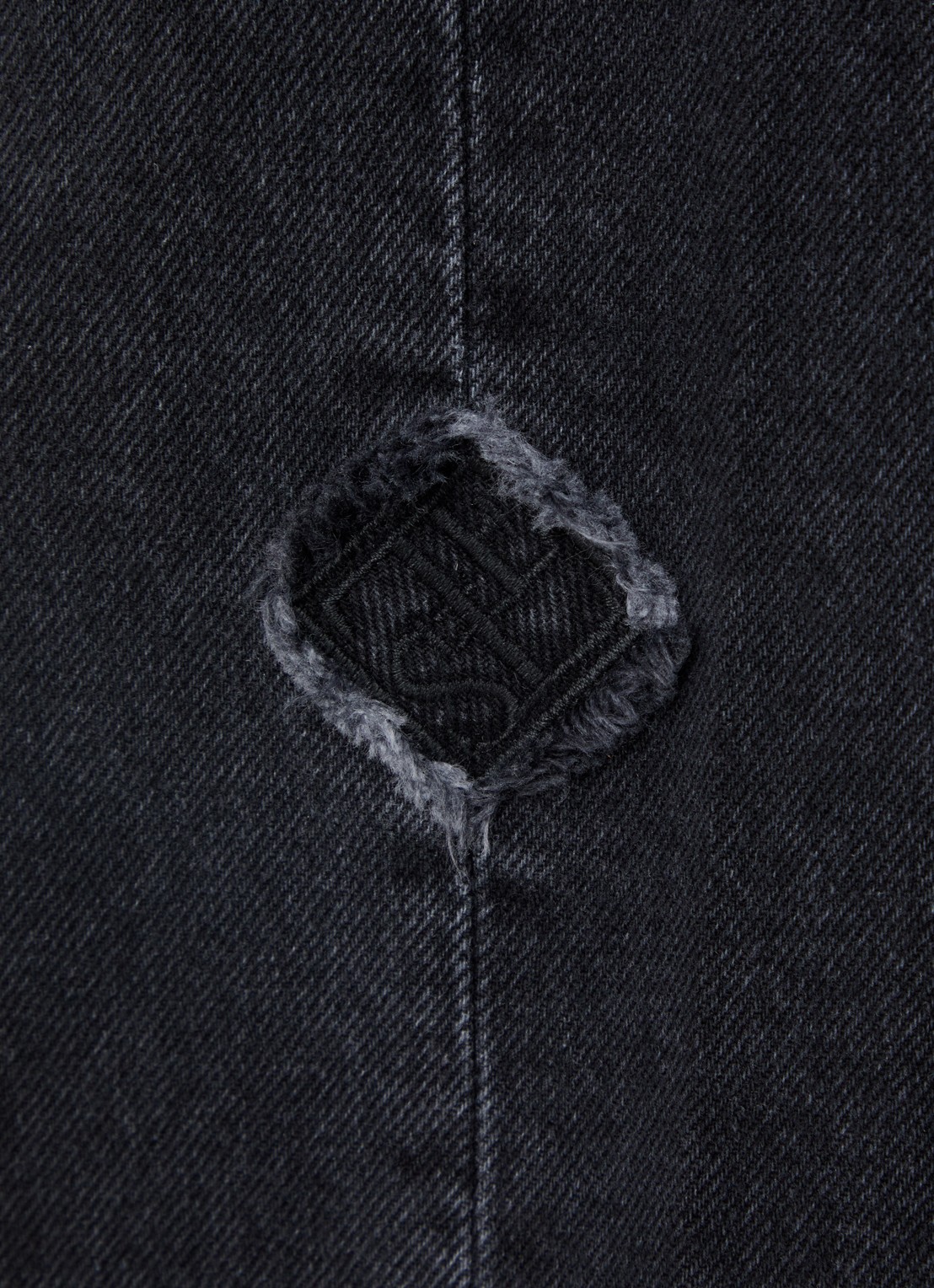 LES Atelier Laura high waist wide leg jeans met steekzakken - detail 3 zwart