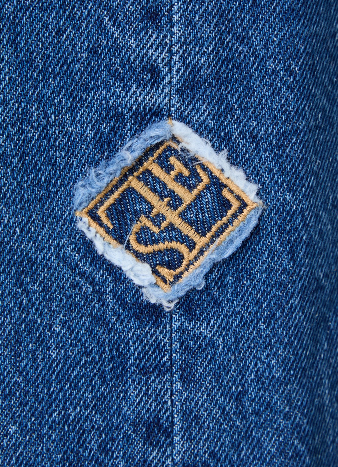 LES Atelier Laura high waist wide leg jeans met steekzakken - detail 4 indigo