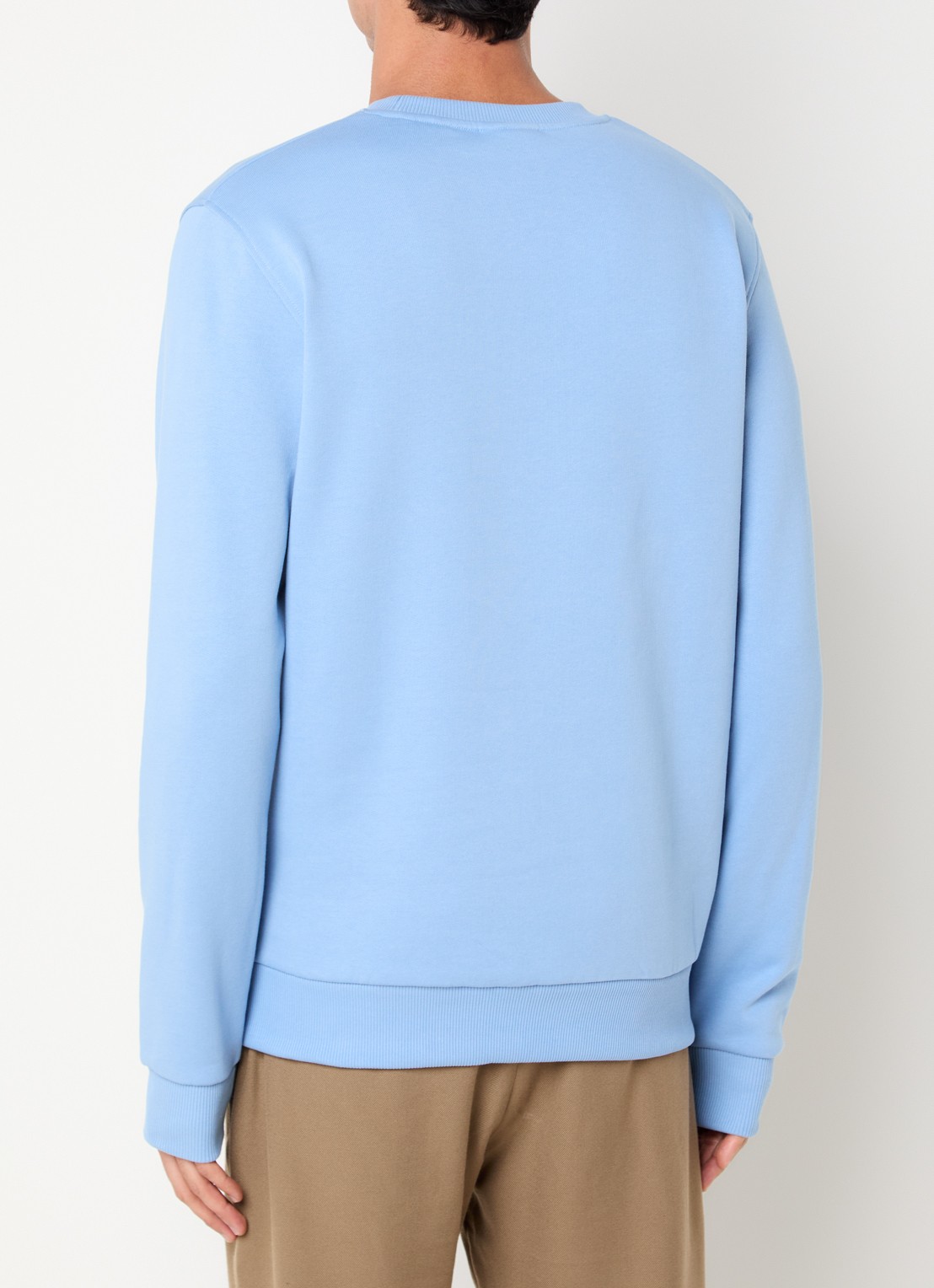 Les Deux Andrew sweater met logoprint - achterkant 4 blauw