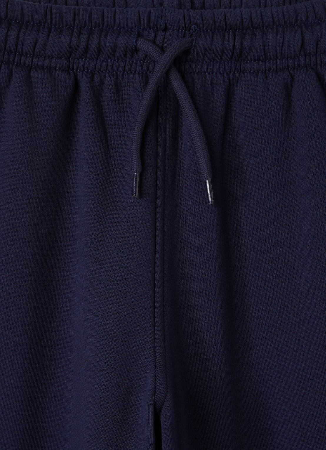 Les Deux Core Contrast tapered fit joggingbroek met logoborduring - detail donkerblauw
