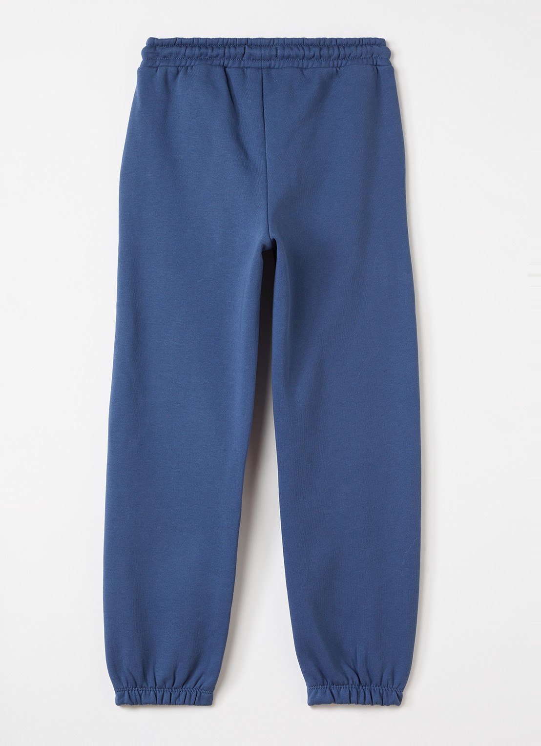 Les Deux Hoop tapered fit joggingbroek met logo - voorkant 2 indigo