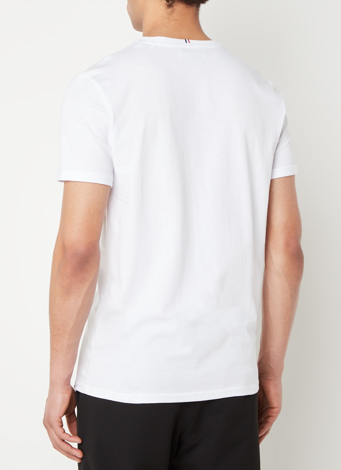 Les Deux Lens T-shirt met logo - achterkant 2 wit