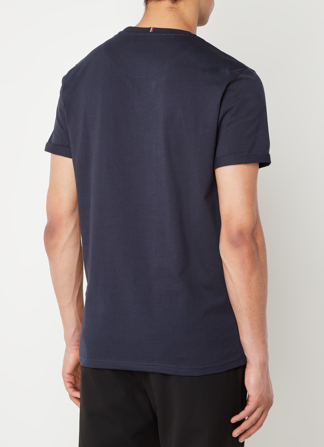 Les Deux Lens T-shirt met logo - achterkant 2 donkerblauw