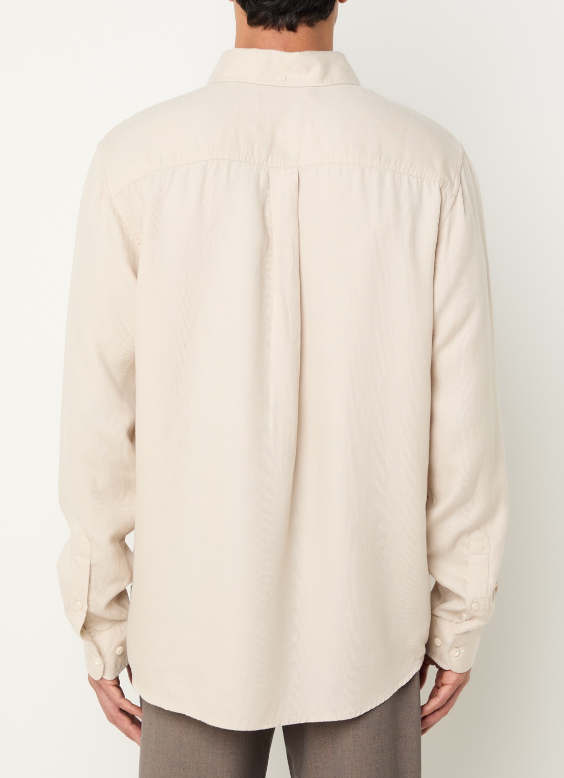 Les Deux Regular fit overhemd met button down-kraag  - achterkant creme