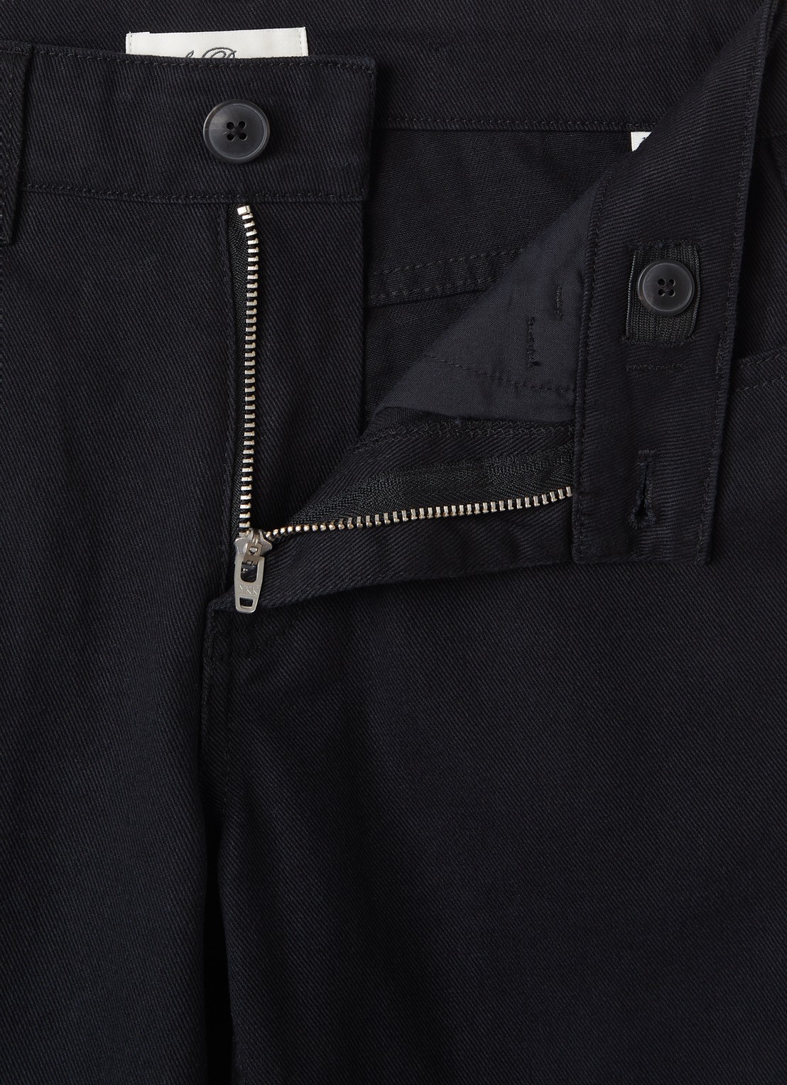 Les Deux Slim fit chino met steekzakken - detail 3 zwart