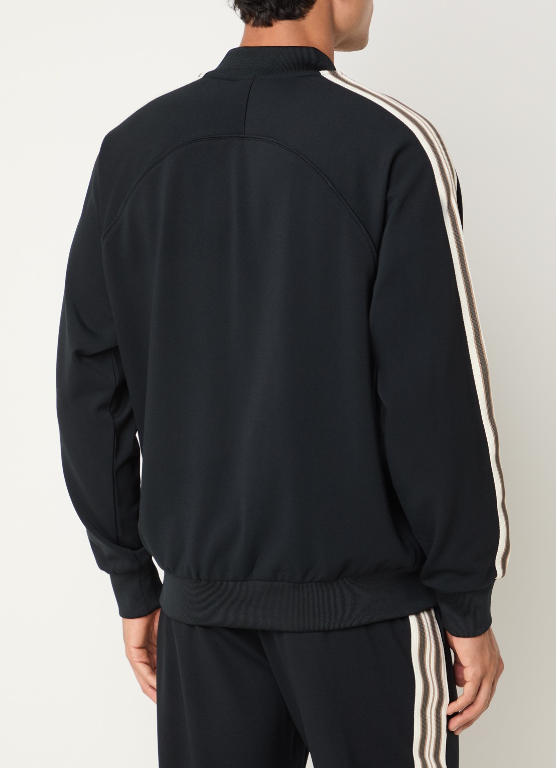 Les Deux Trainingsvest met steekzakken en logo - achterkant 3 zwart