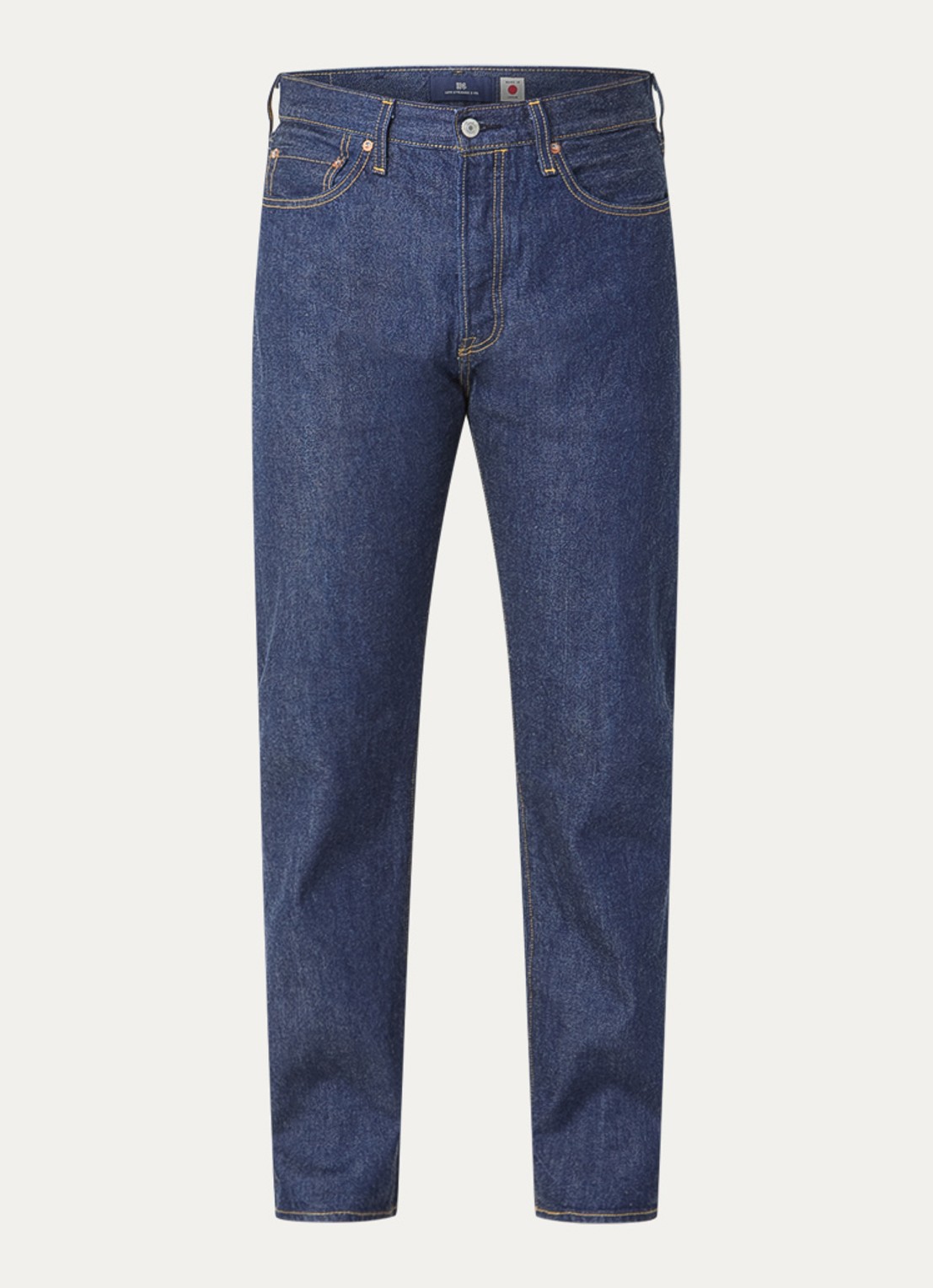 Levi's 501 straight leg jeans met donkere wassing - voorkant 4 indigo