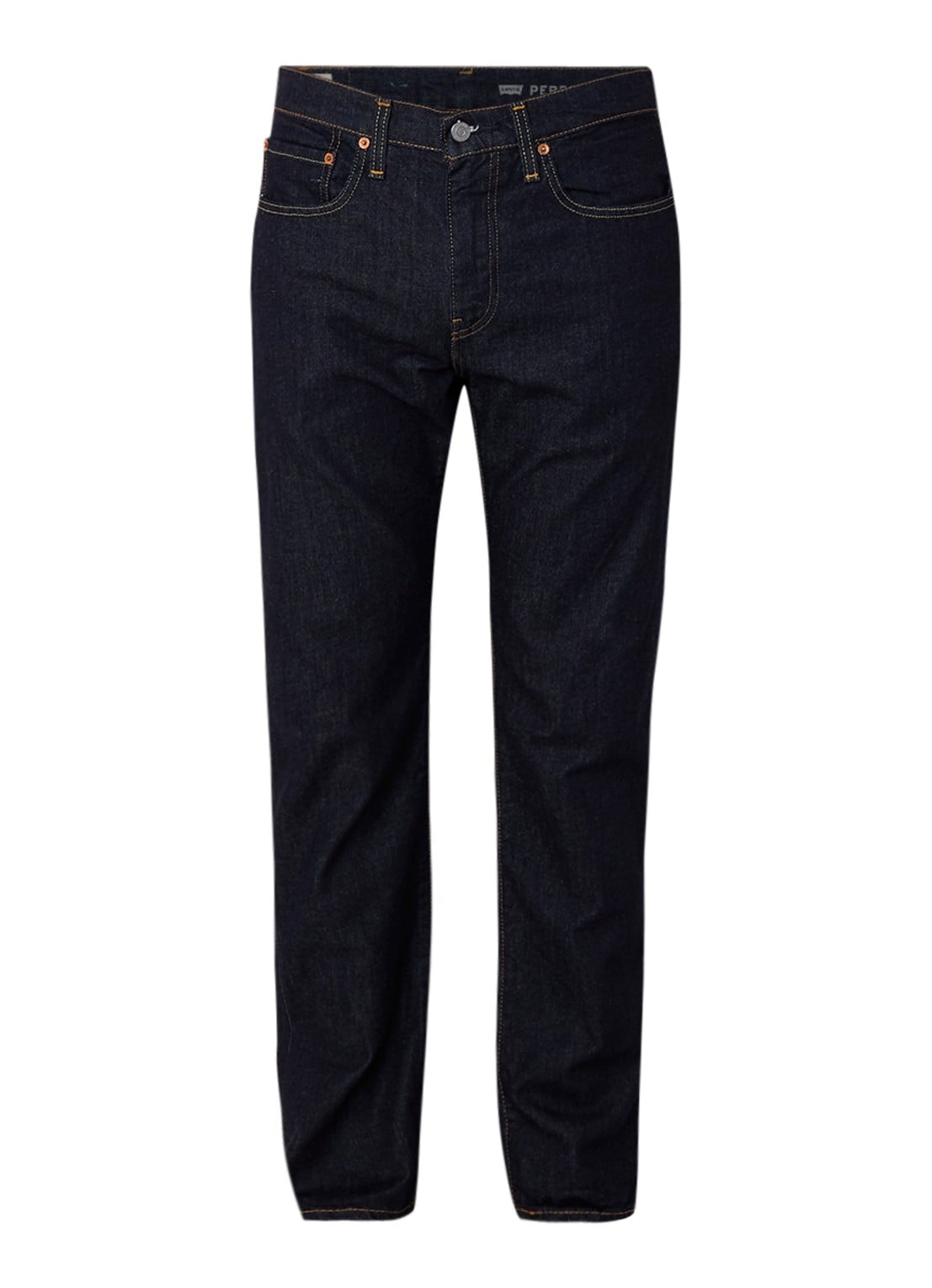 Levi's 502 Performance mid rise straight leg jeans - voorkant 4 indigo