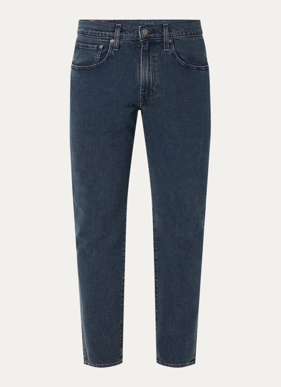 Levi's 502 skinny jeans met donkere wassing - voorkant indigo