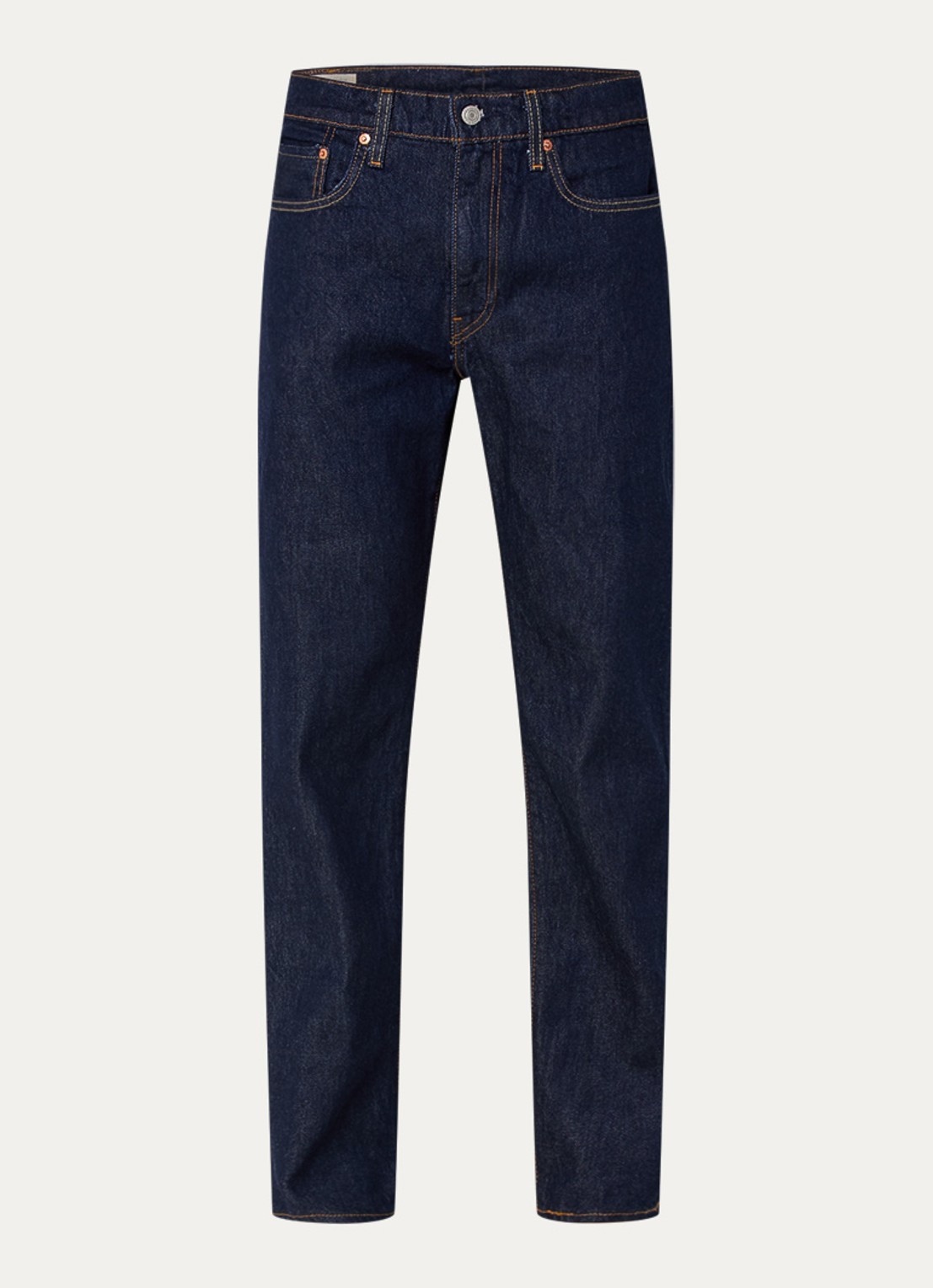 Levi's 502 slim fit jeans met donkere wassing - voorkant 4 indigo