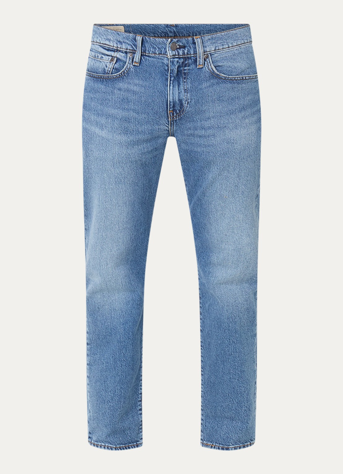 Levi's 502 tapered jeans  met medium wassing - voorkant indigo