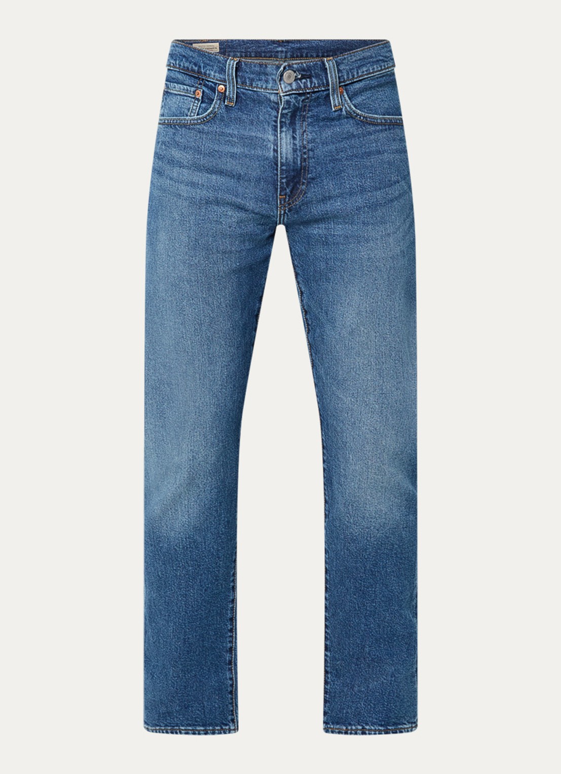 Levi's 502 tapered jeans met medium wassing - voorkant 4 indigo