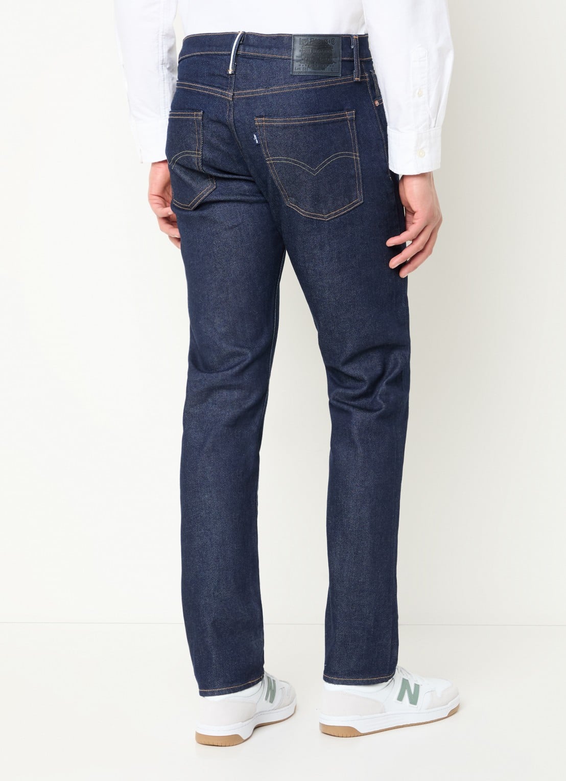 Levi's 511 slim fit jeans met donkere wassing - achterkant indigo