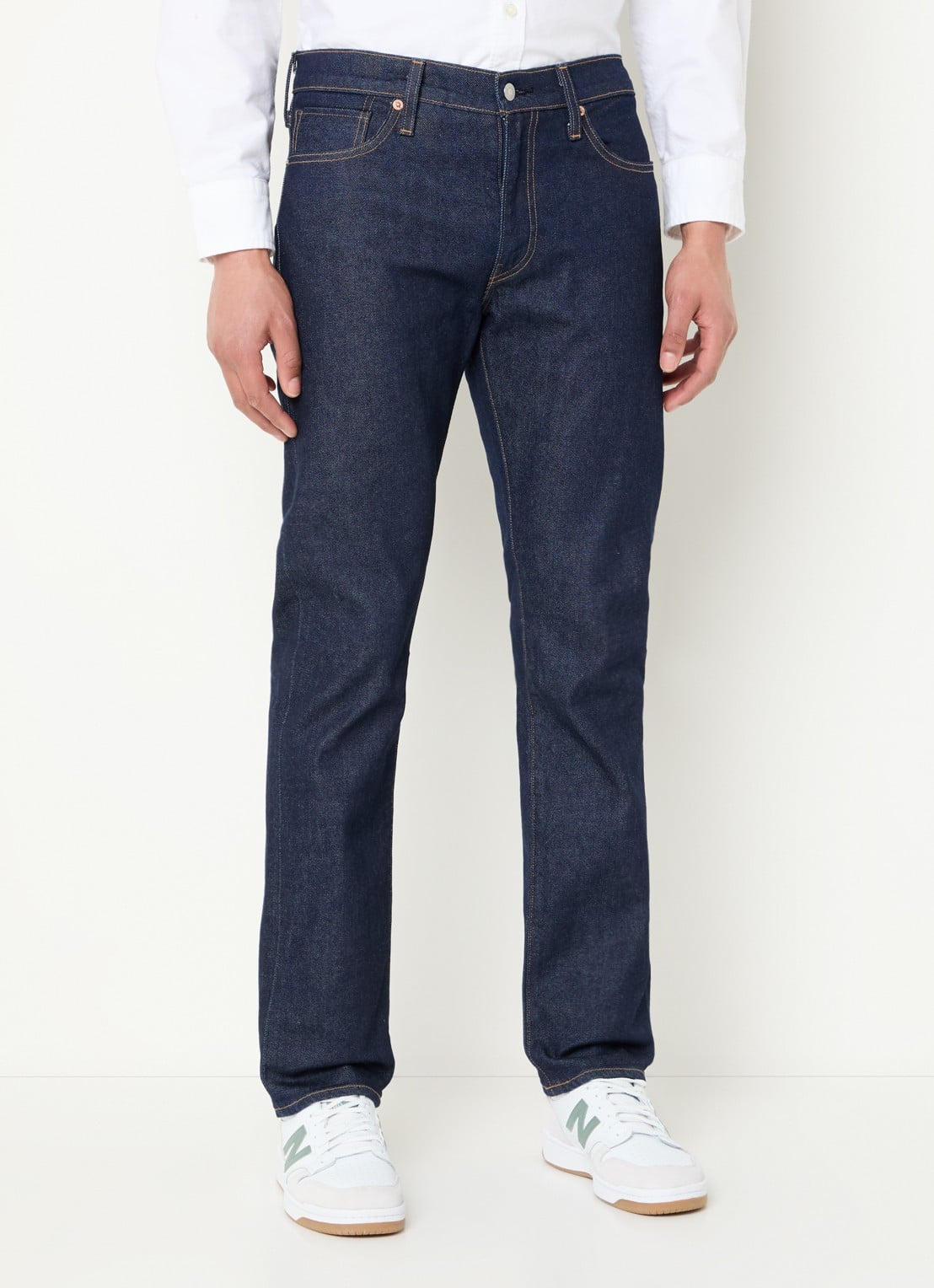 Levi's 511 slim fit jeans met donkere wassing - detail 2 indigo