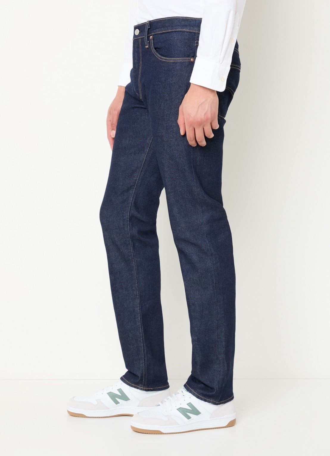 Levi's 511 slim fit jeans met donkere wassing - detail 3 indigo