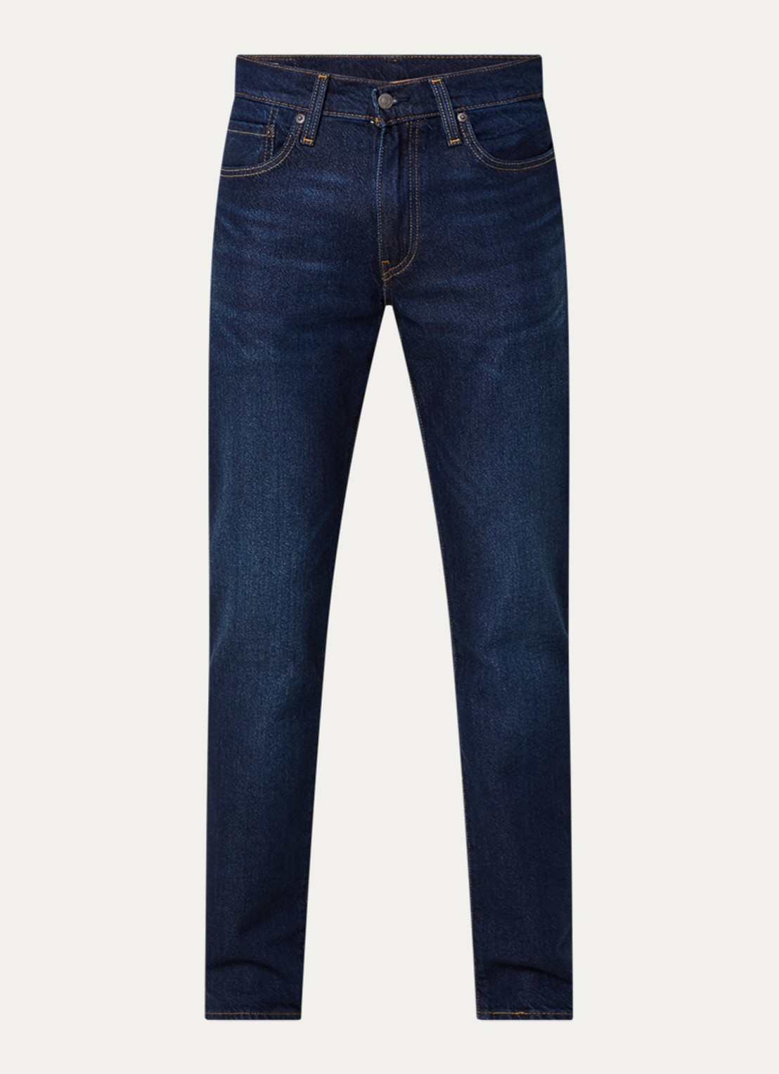 Levi's 511 Slim fit jeans  met donkere wassing - voorkant indigo