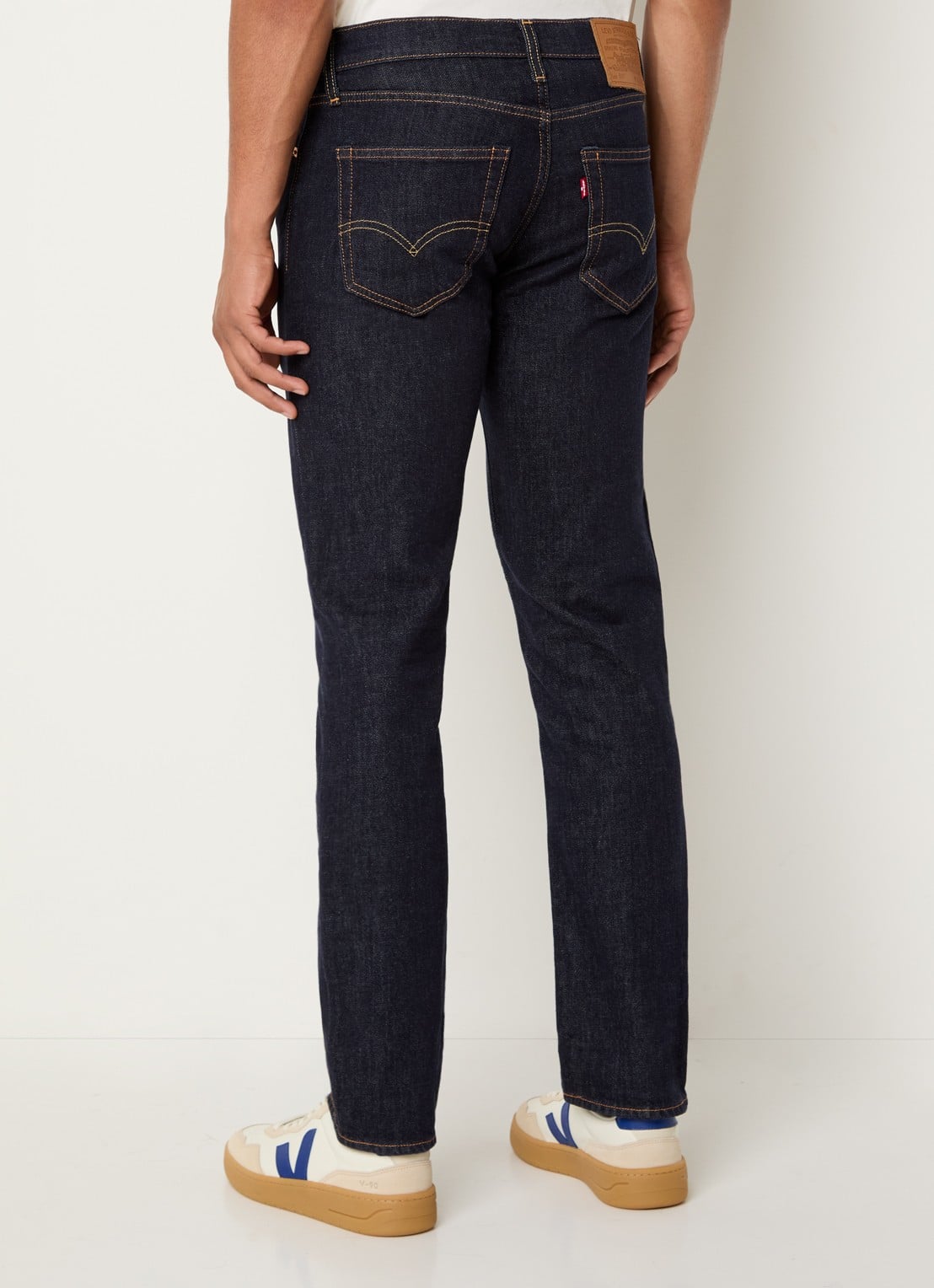 Levi's 511 slim fit jeans met donkere wassing - achterkant indigo