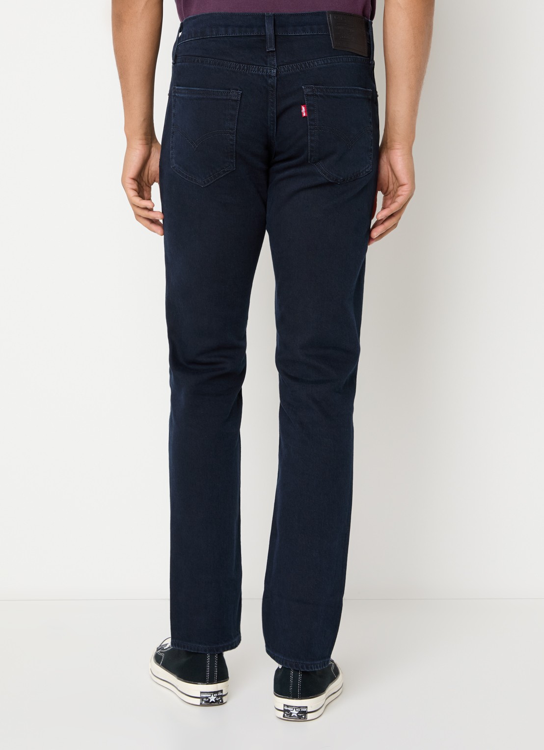 Levi's 511 slim fit jeans met donkere wassing - achterkant 5 indigo