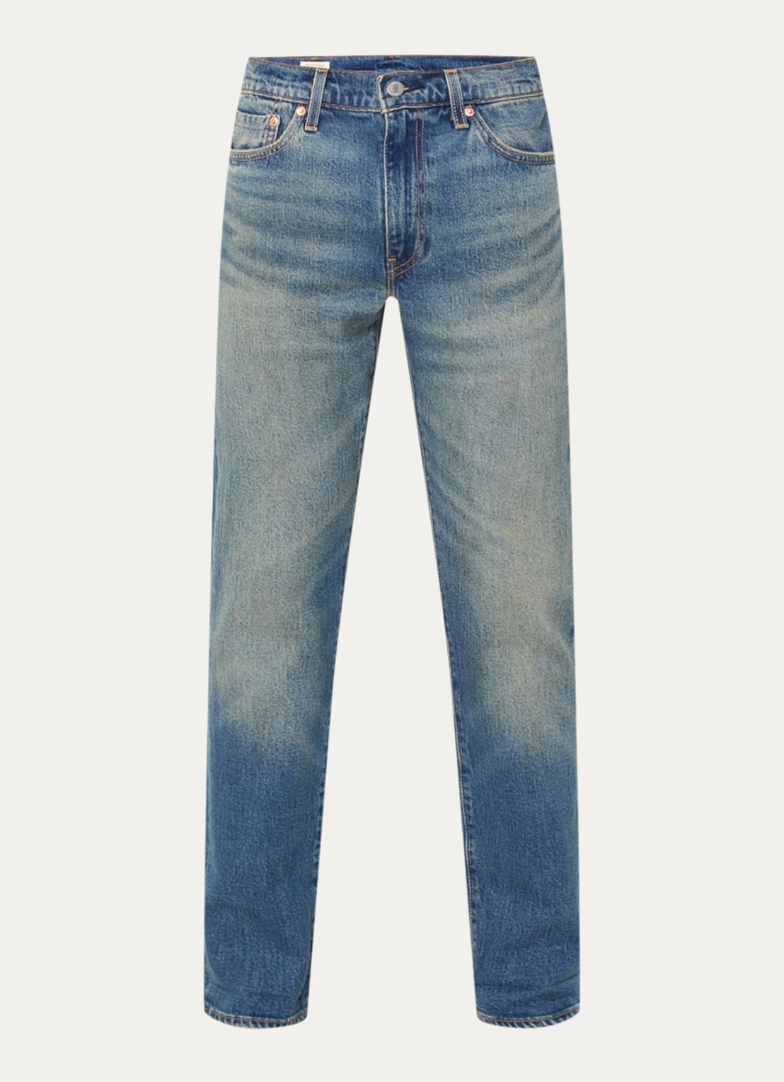 Levi's 511 slim fit jeans met gekleurde wassing - voorkant 2 indigo