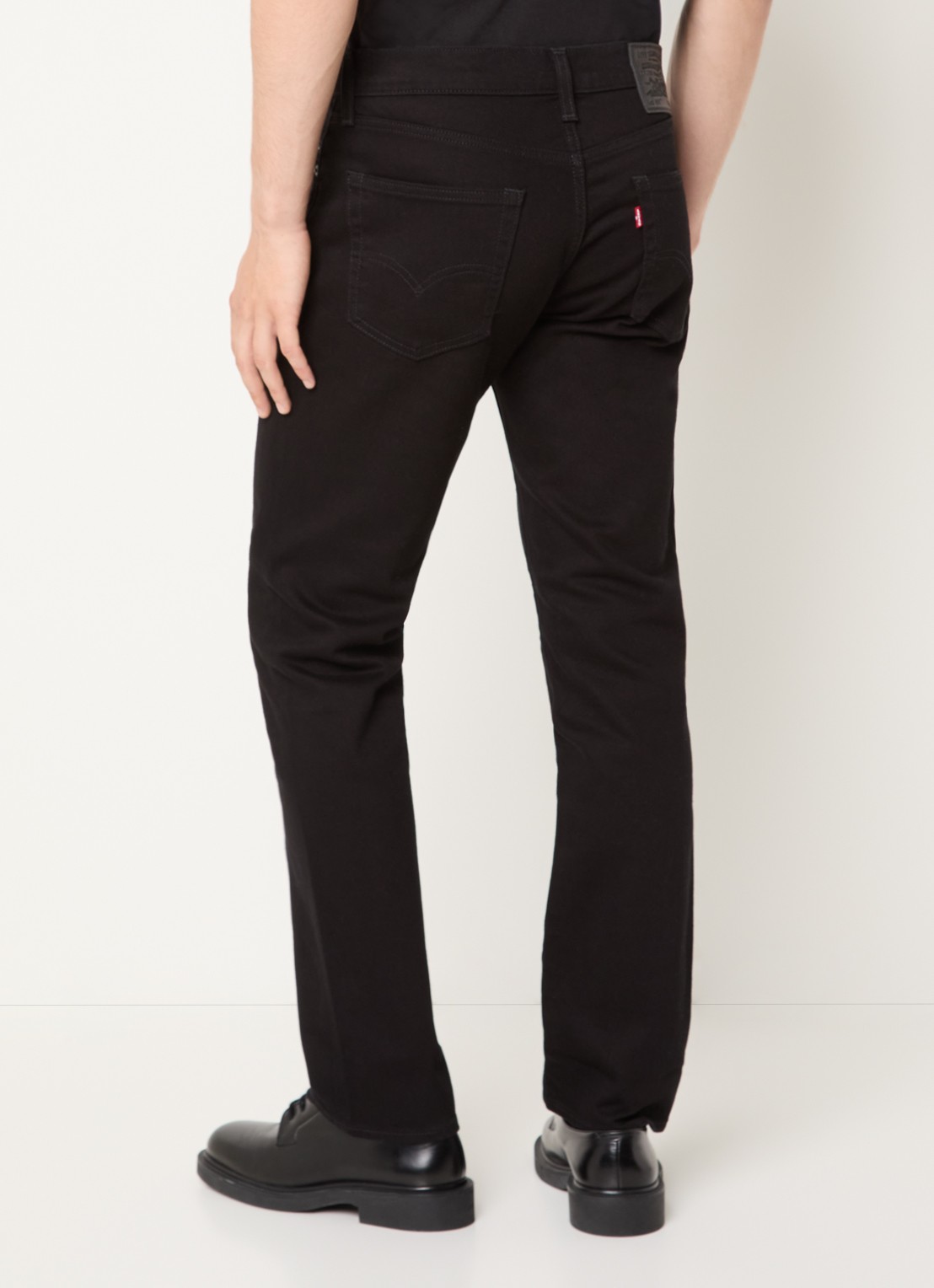 Levi's 511 slim fit jeans met gekleurde wassing - achterkant 3 zwart