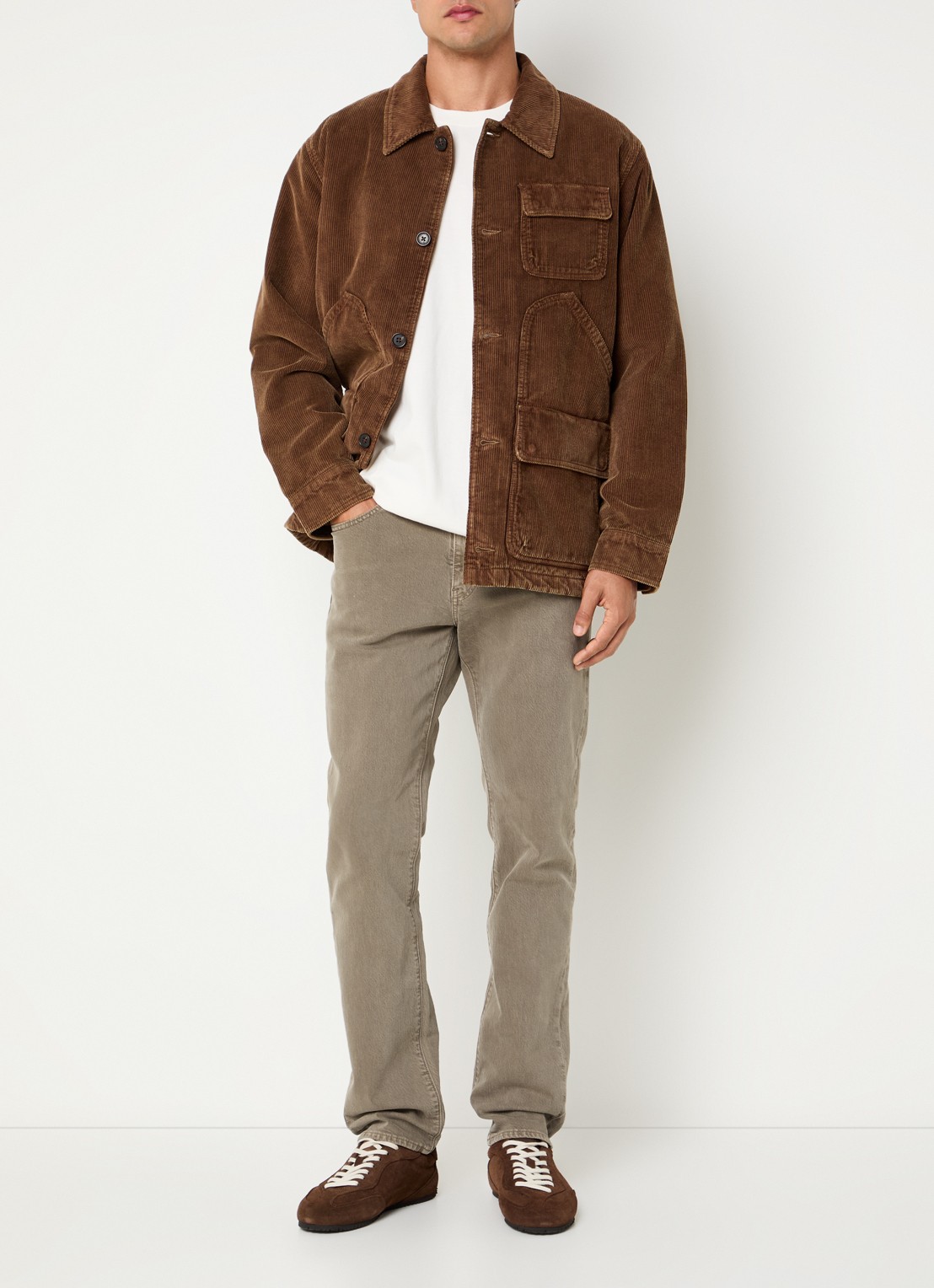Levi's 511 slim fit jeans met gekleurde wassing - voorkant 4 grijs