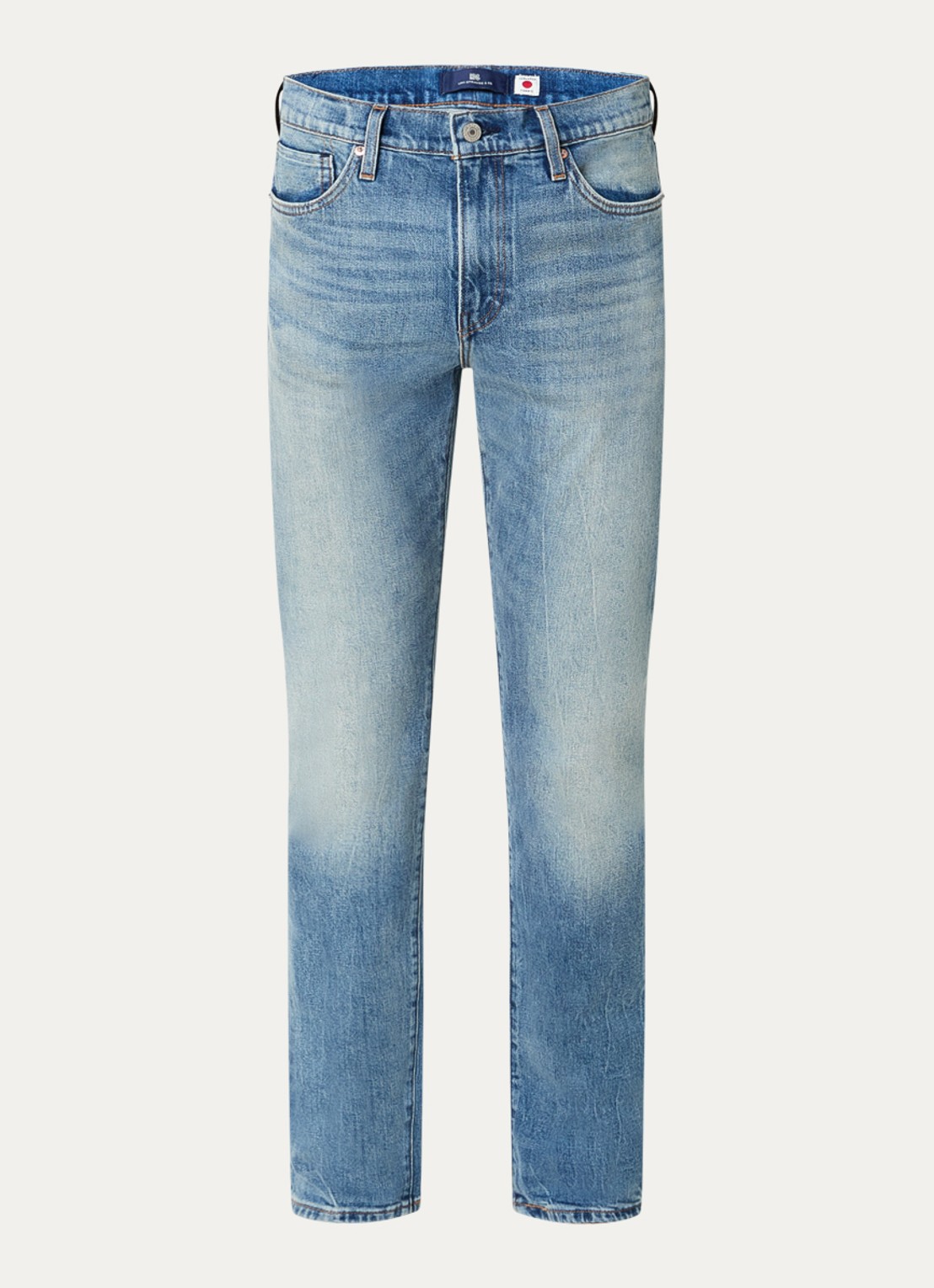Levi's 511 slim fit jeans met lichte wassing - voorkant 4 indigo