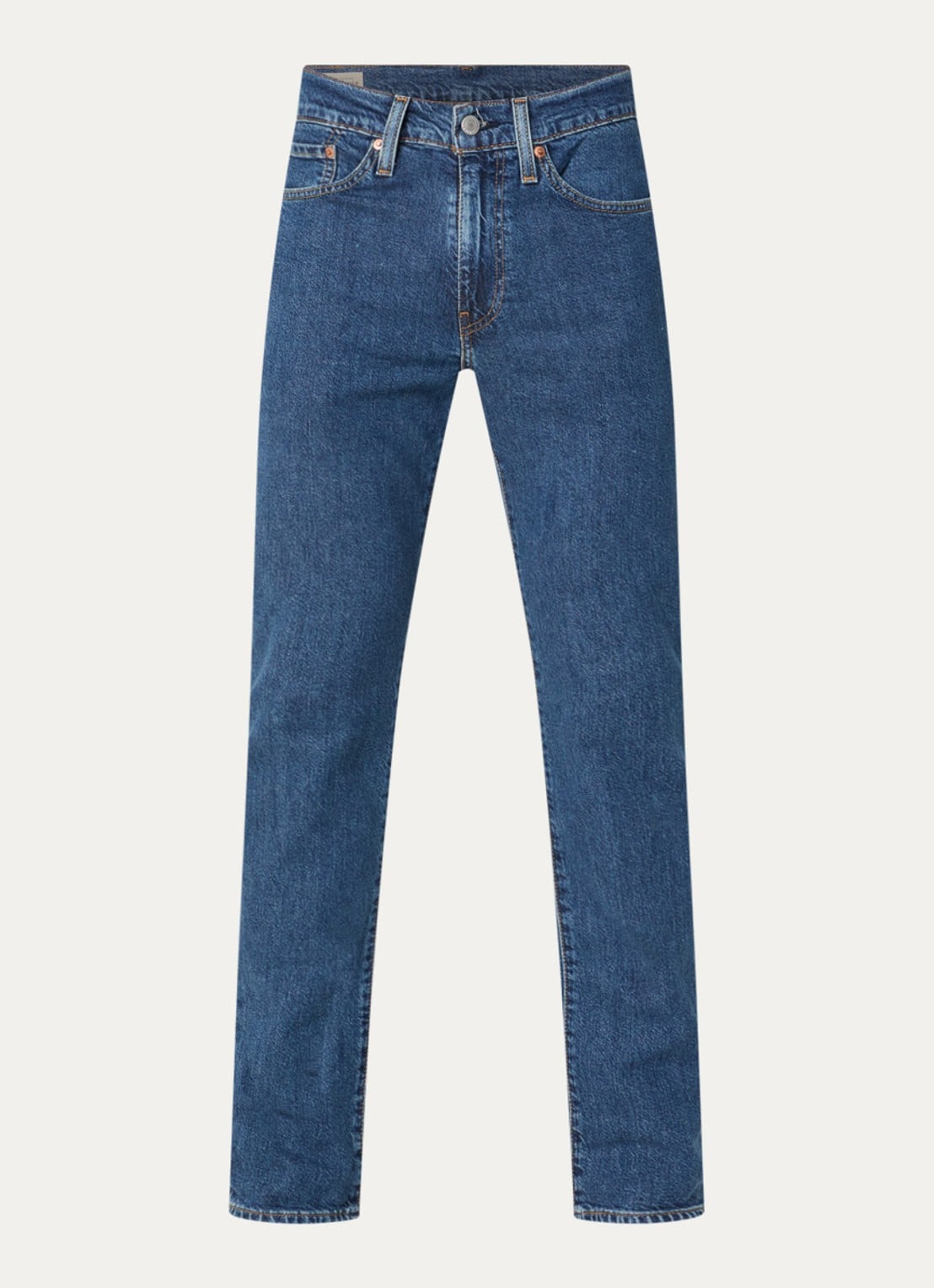 Levi's 511 slim fit jeans met medium wassing - voorkant 4 indigo