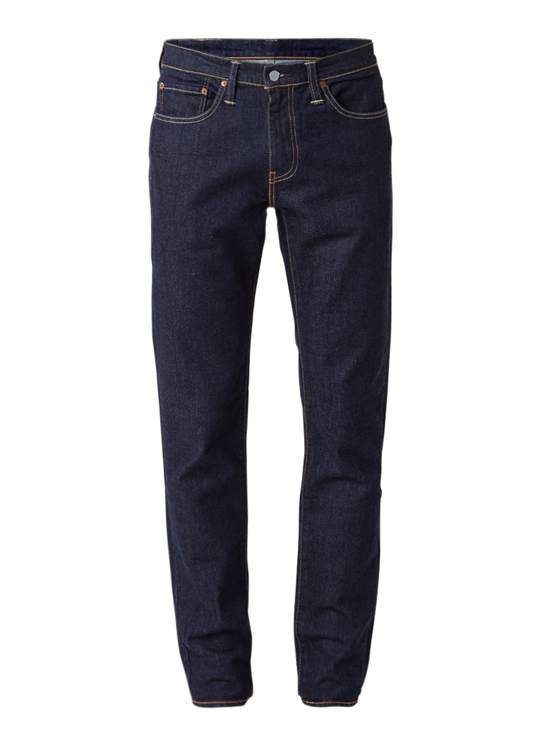 Levi's 511 slim fit jeans met stretch in donkere wassing - voorkant 2 indigo