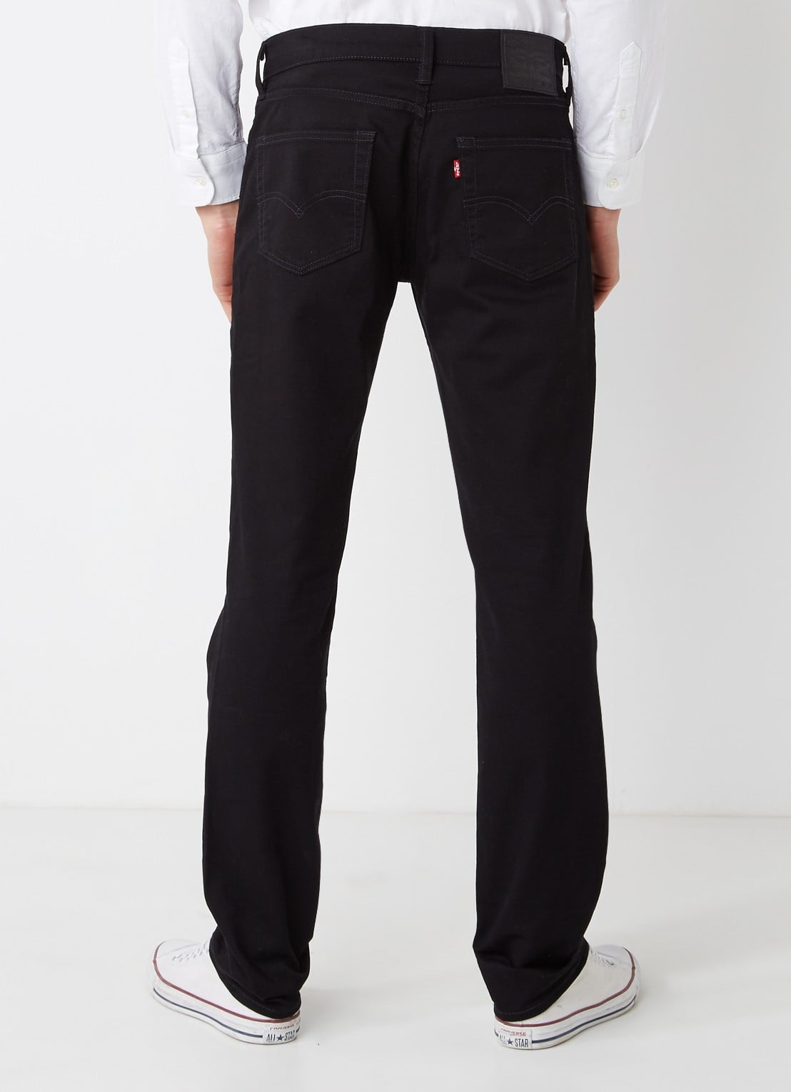 Levi's 511 slim fit jeans met stretch - achterkant 3 zwart