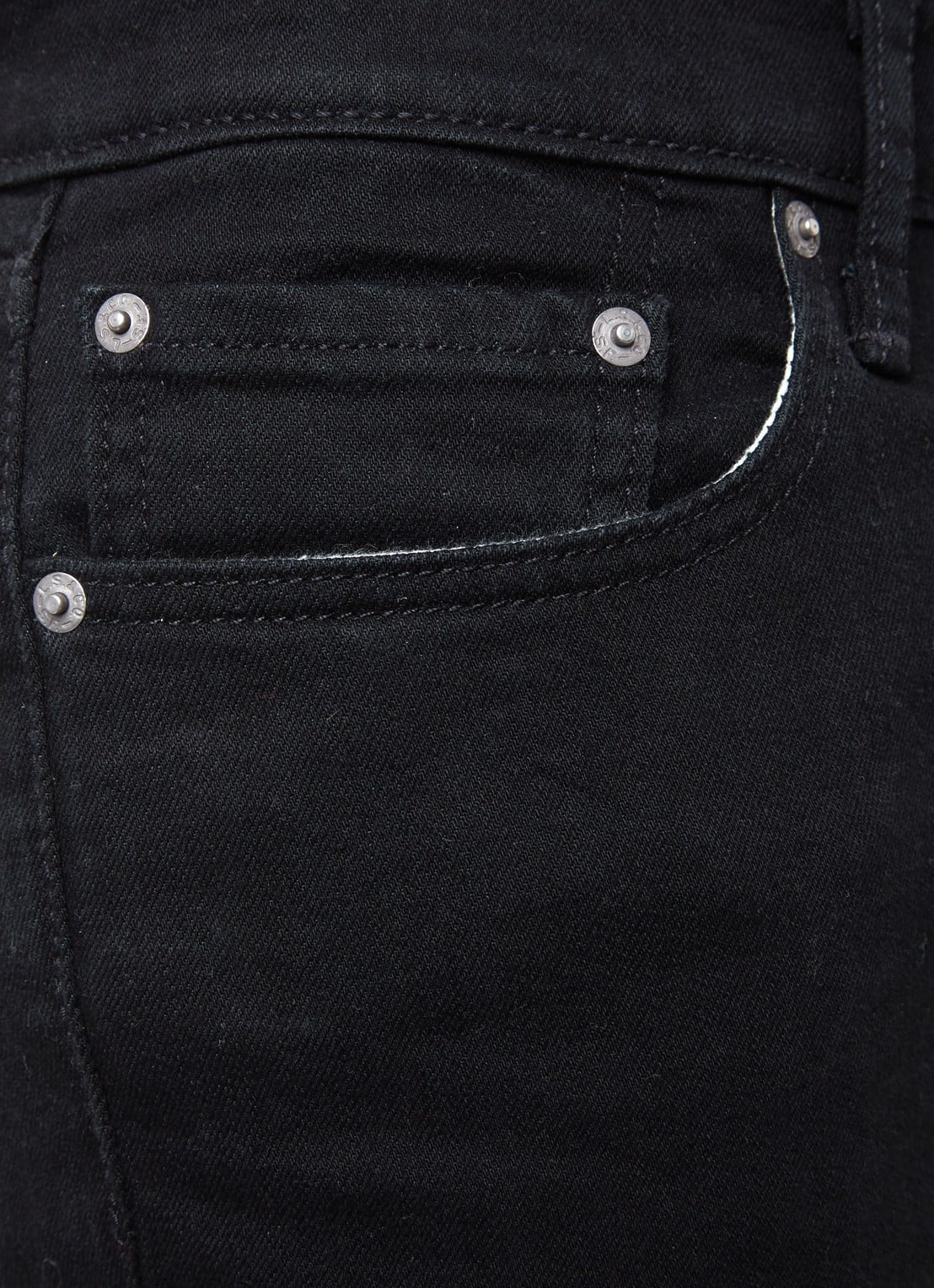 Levi's 511 slim fit jeans met stretch - detail 5 zwart